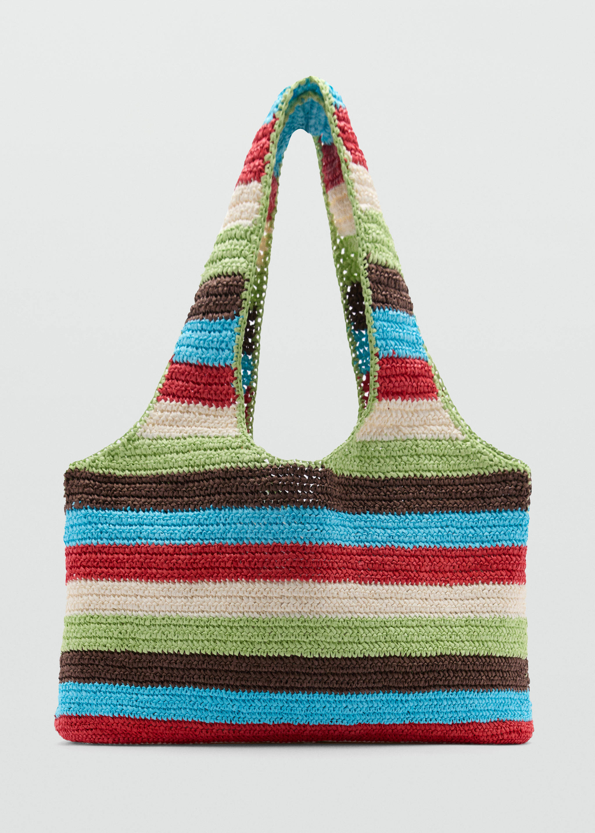 Natural fibre shopper bag - Article without model