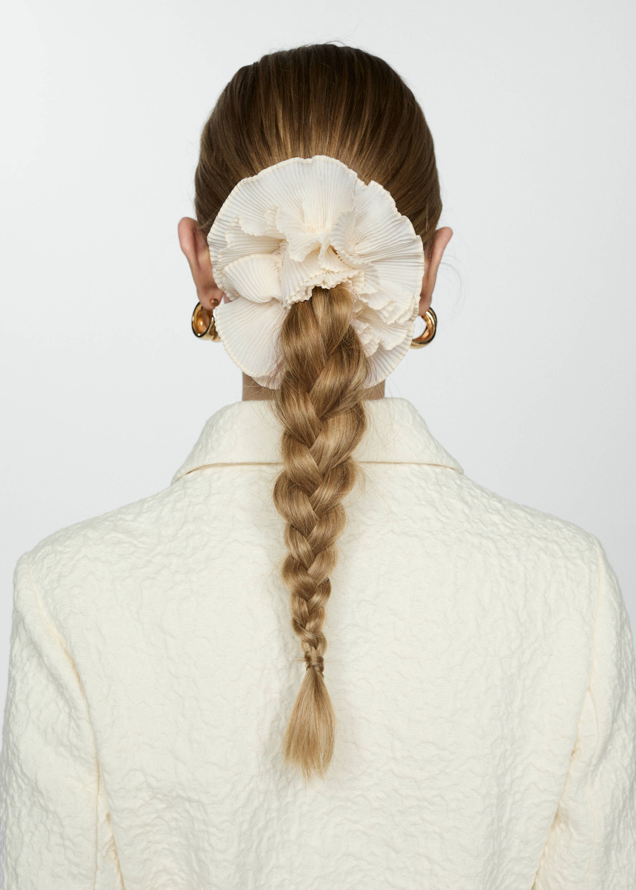 Maxi-Blumen-Scrunchie - Allgemeine Ansicht