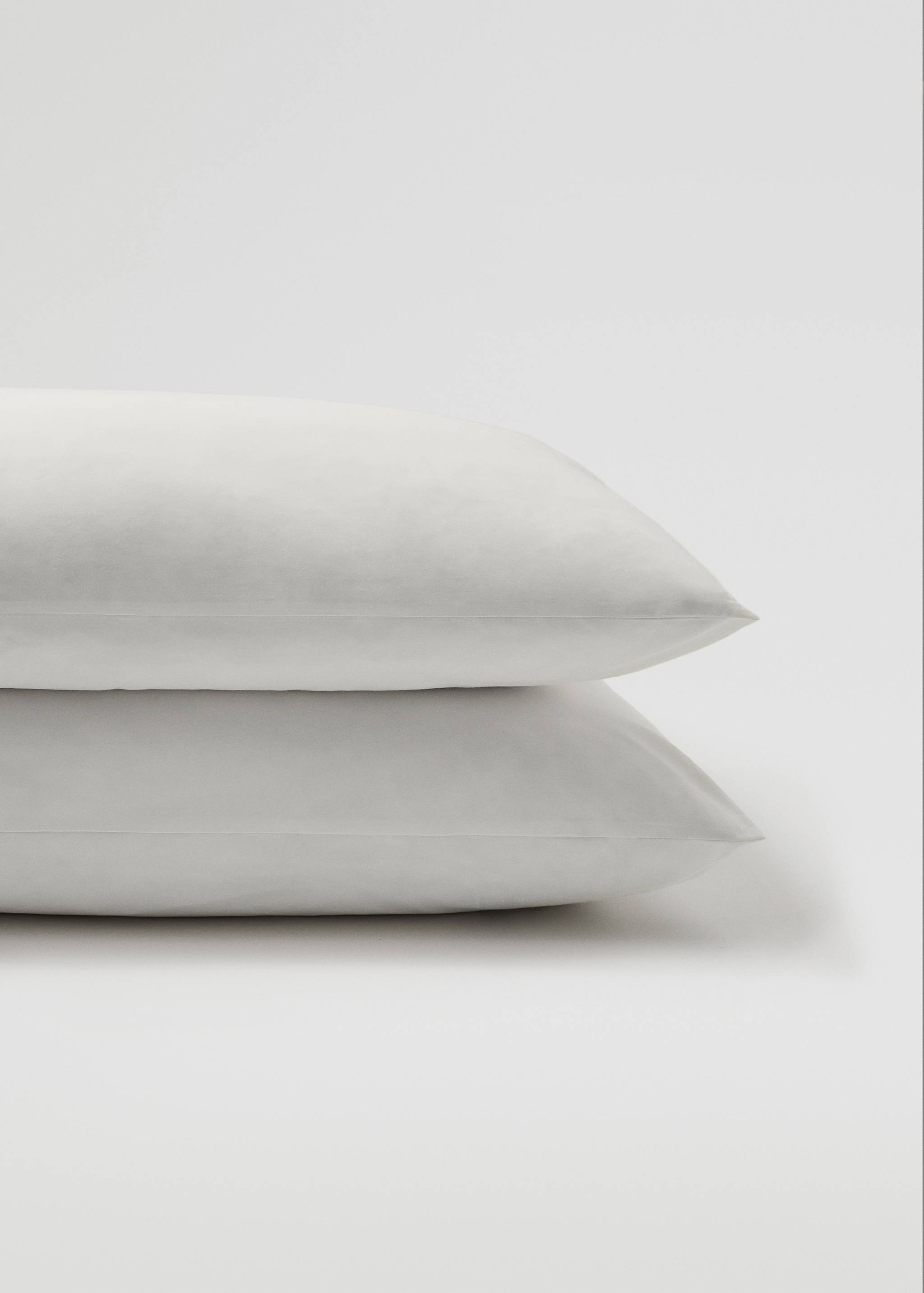 Percale cotton pillow case 50x75cm - Medium plane