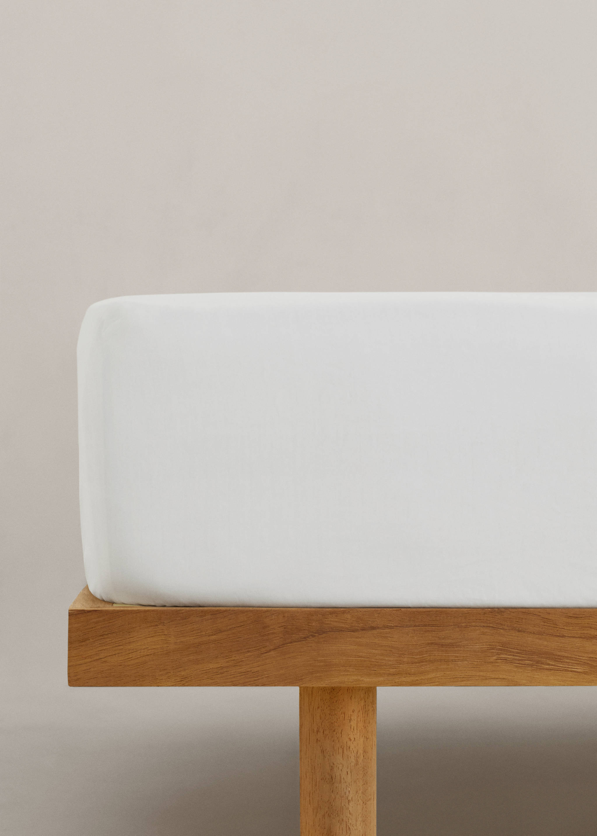 Drap-housse coton uni lit 90 cm - Article sans modèle