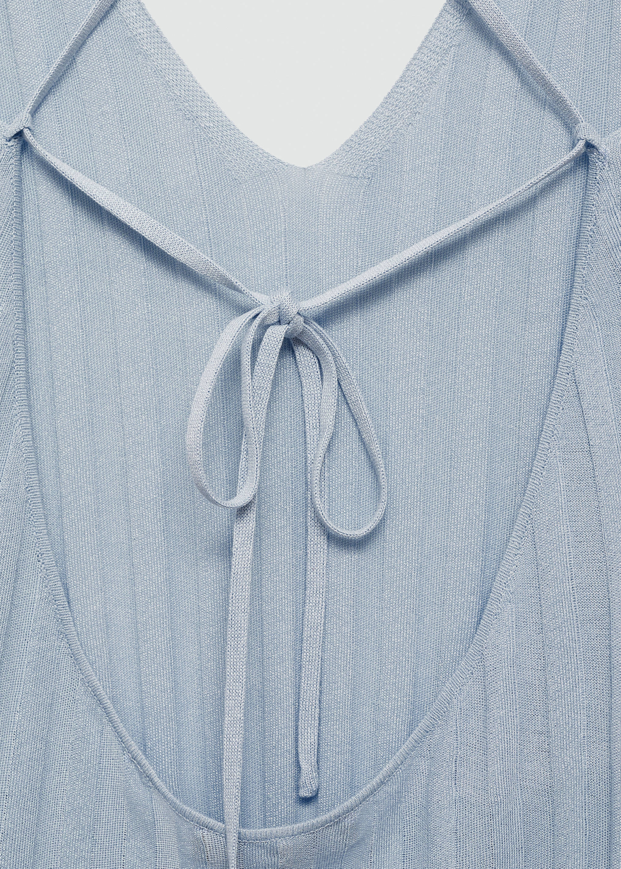 Open-back short dress - Details of the article 0