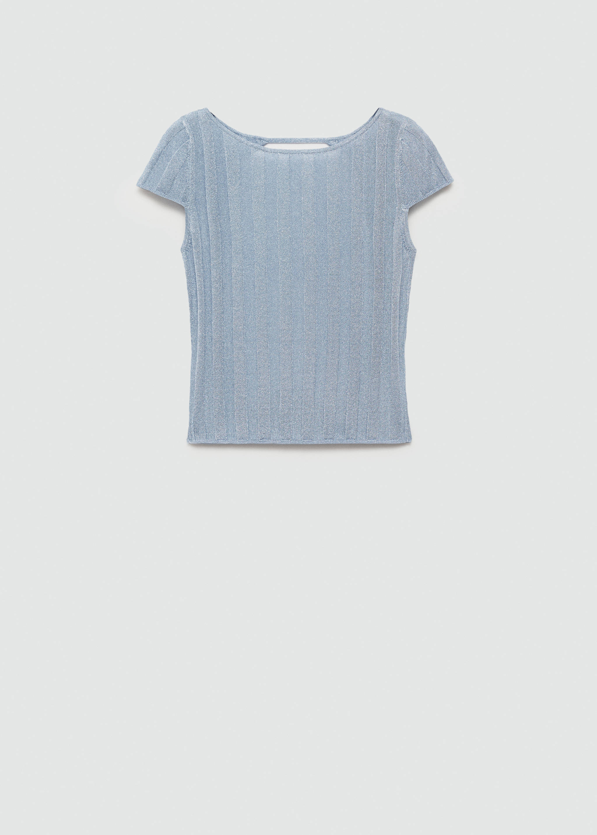 Lurex open-back top - Article without model