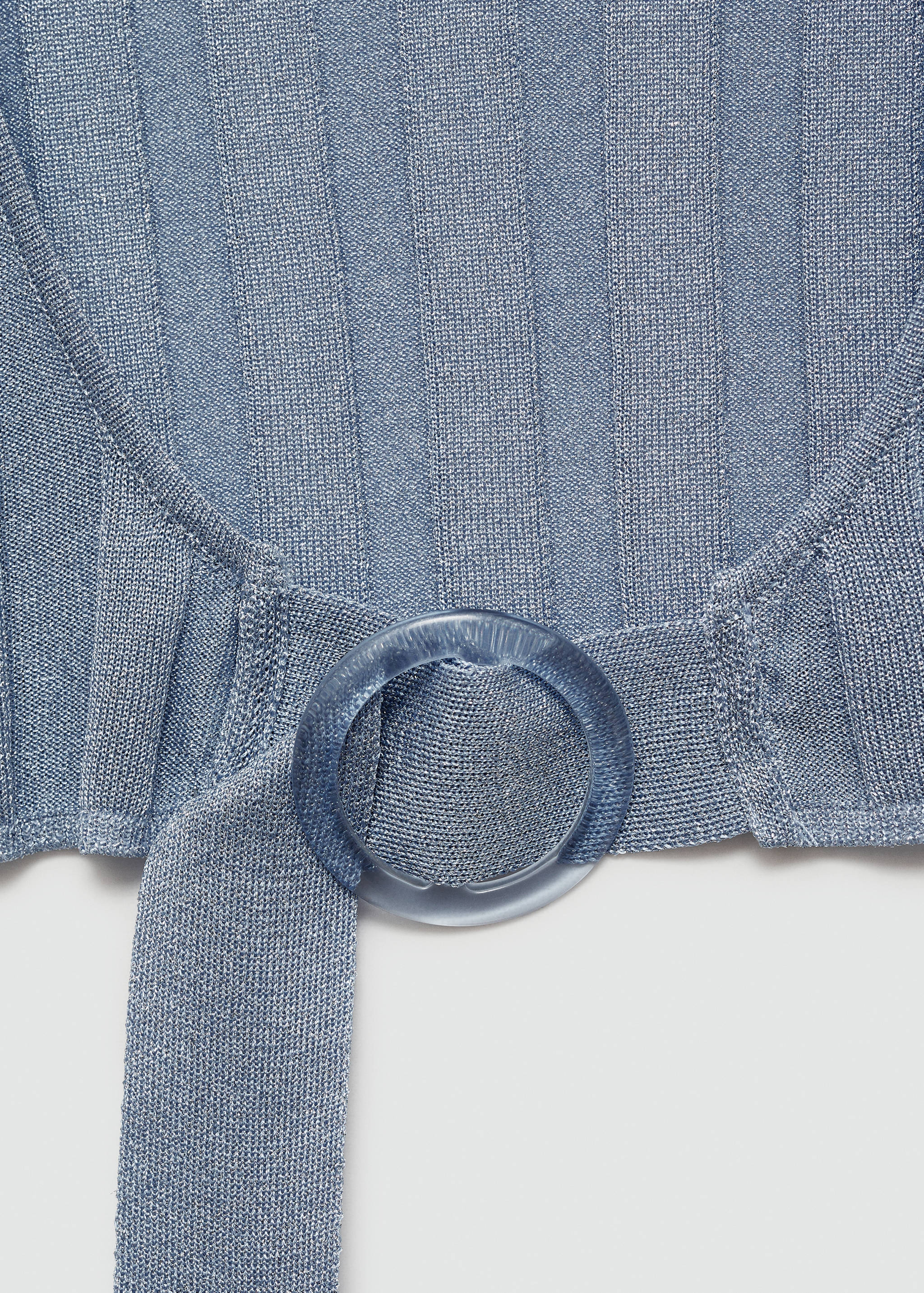 Lurex open-back top - Details of the article 0