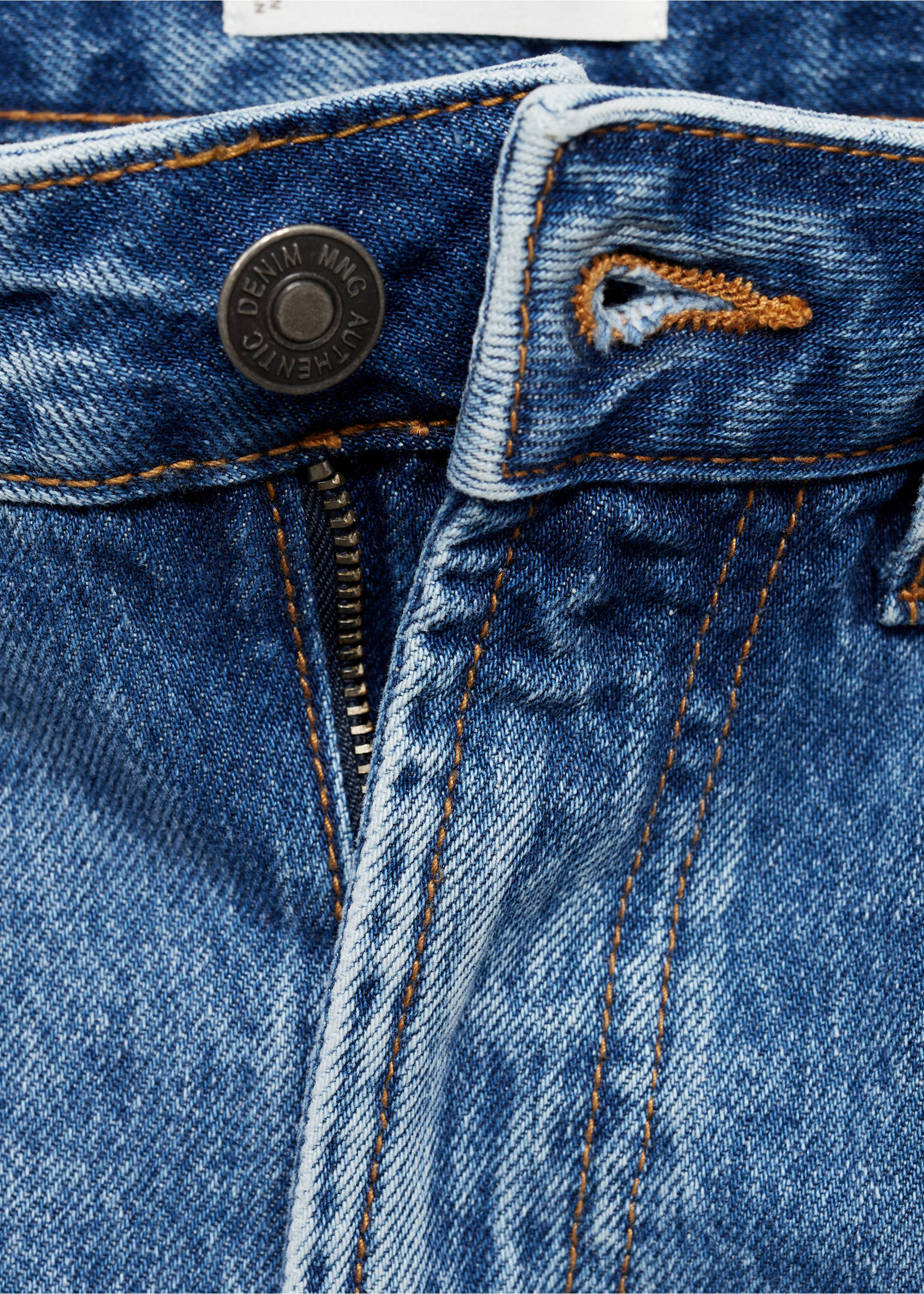 Texans regular fit - Detall de l'article 8, Blau mitjà. Ref: 77021509-00.