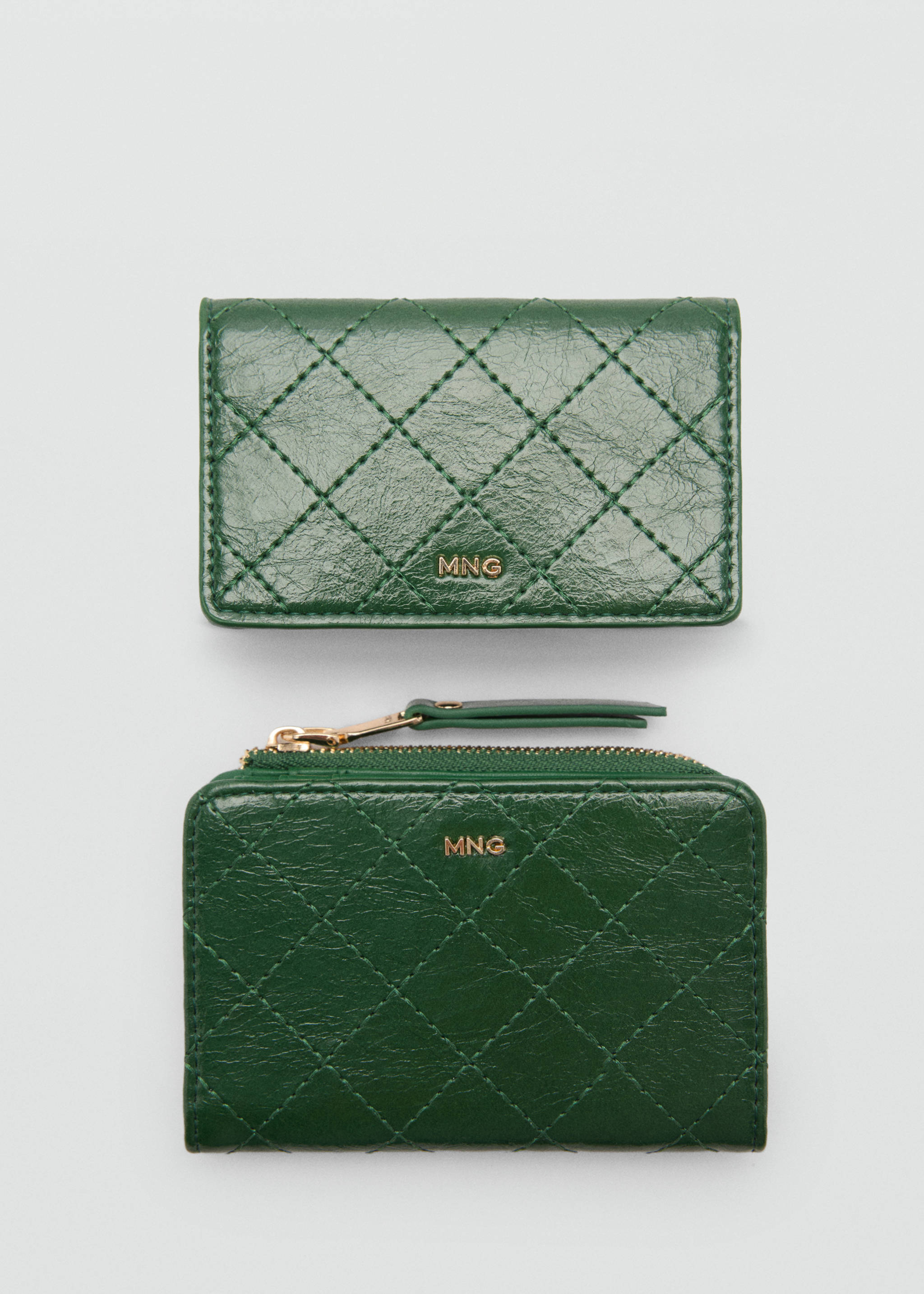 Brieftasche mit Ziernähten - Detail des Artikels 3