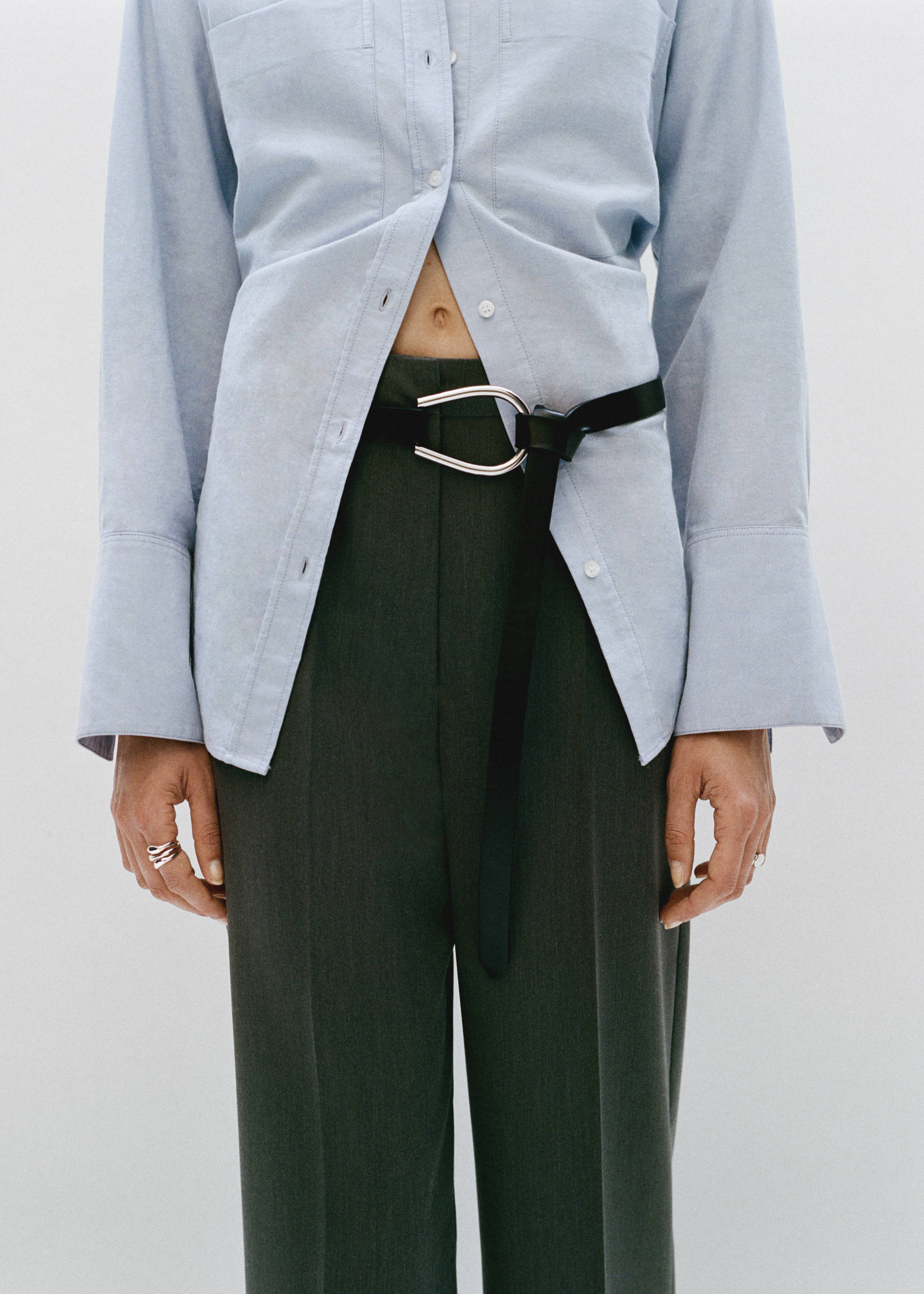 Pásek s oválnou přezkou - Detail zboží 7