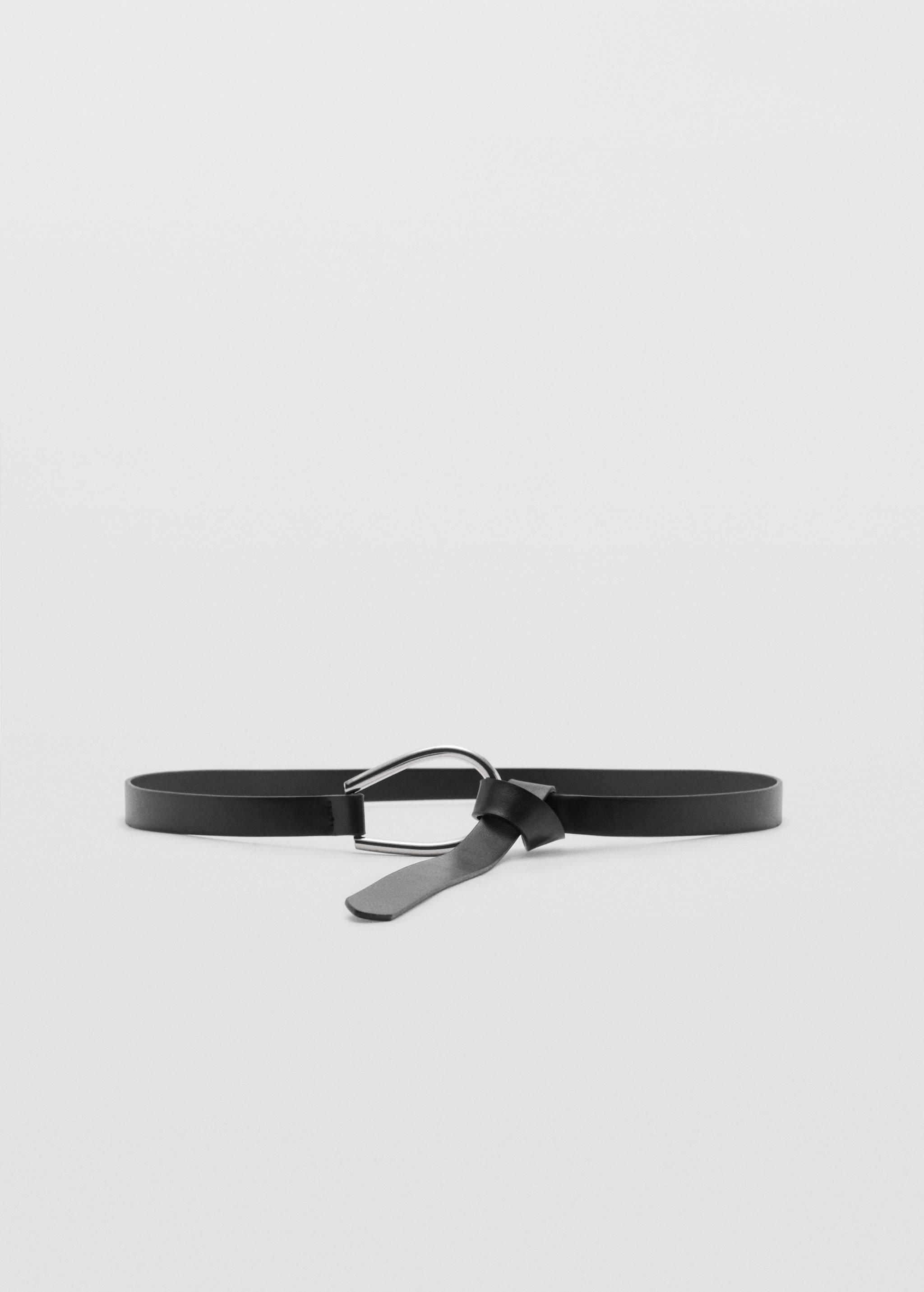 Ceinture boucle ovale - Article sans modèle