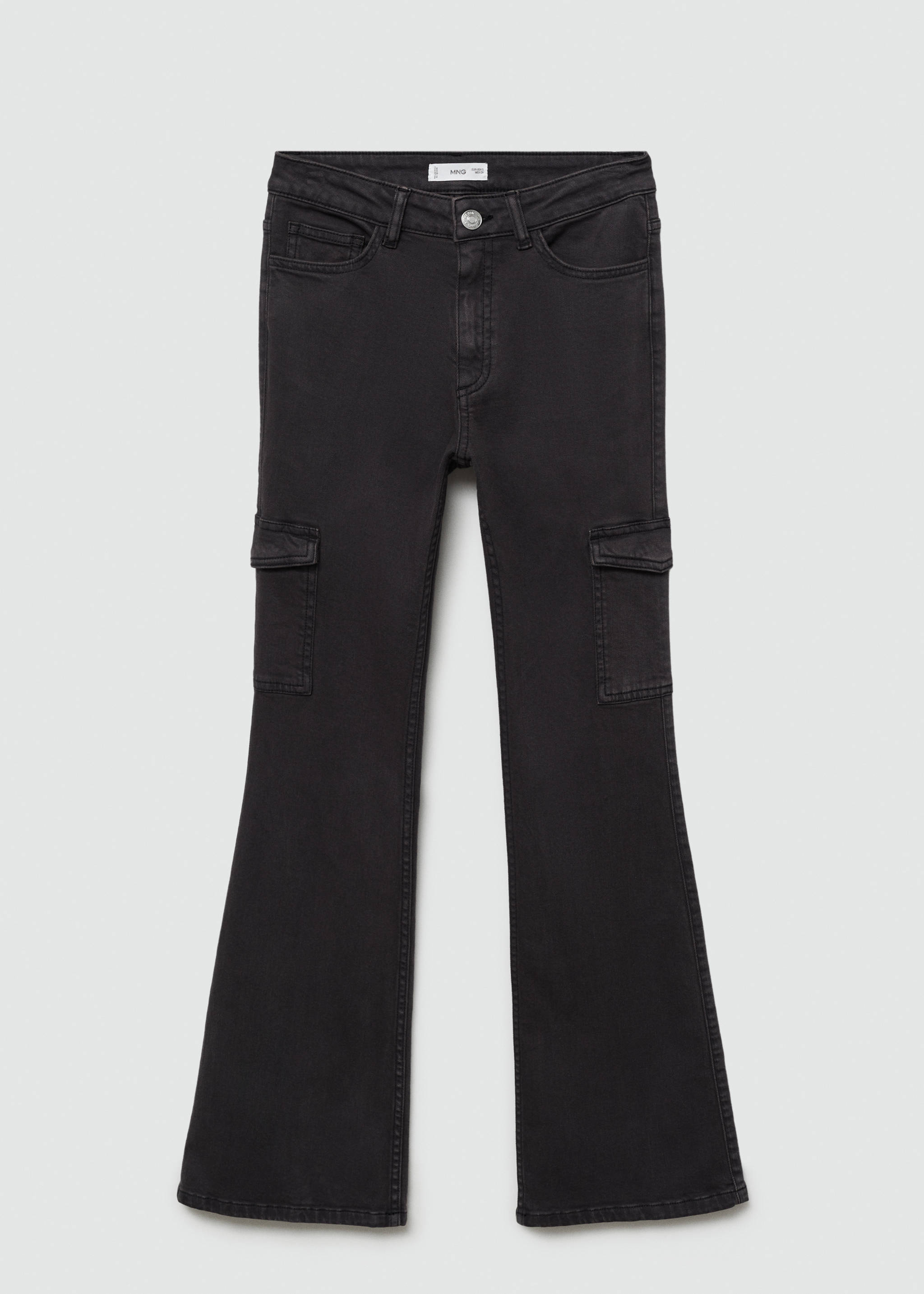 Jeans flare cargo - Artículo sin modelo