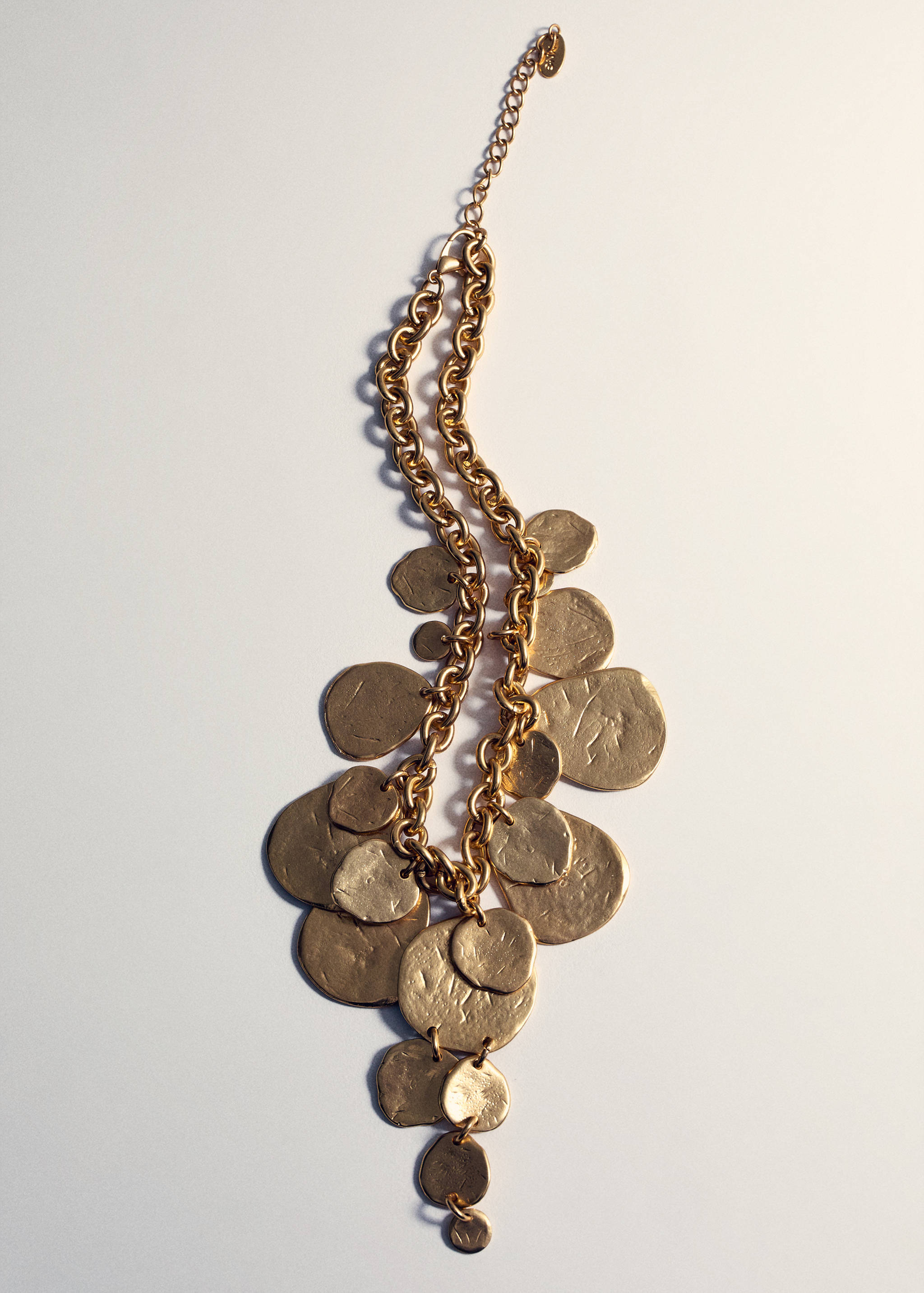 Coin waterfall necklace - Details of the article 5