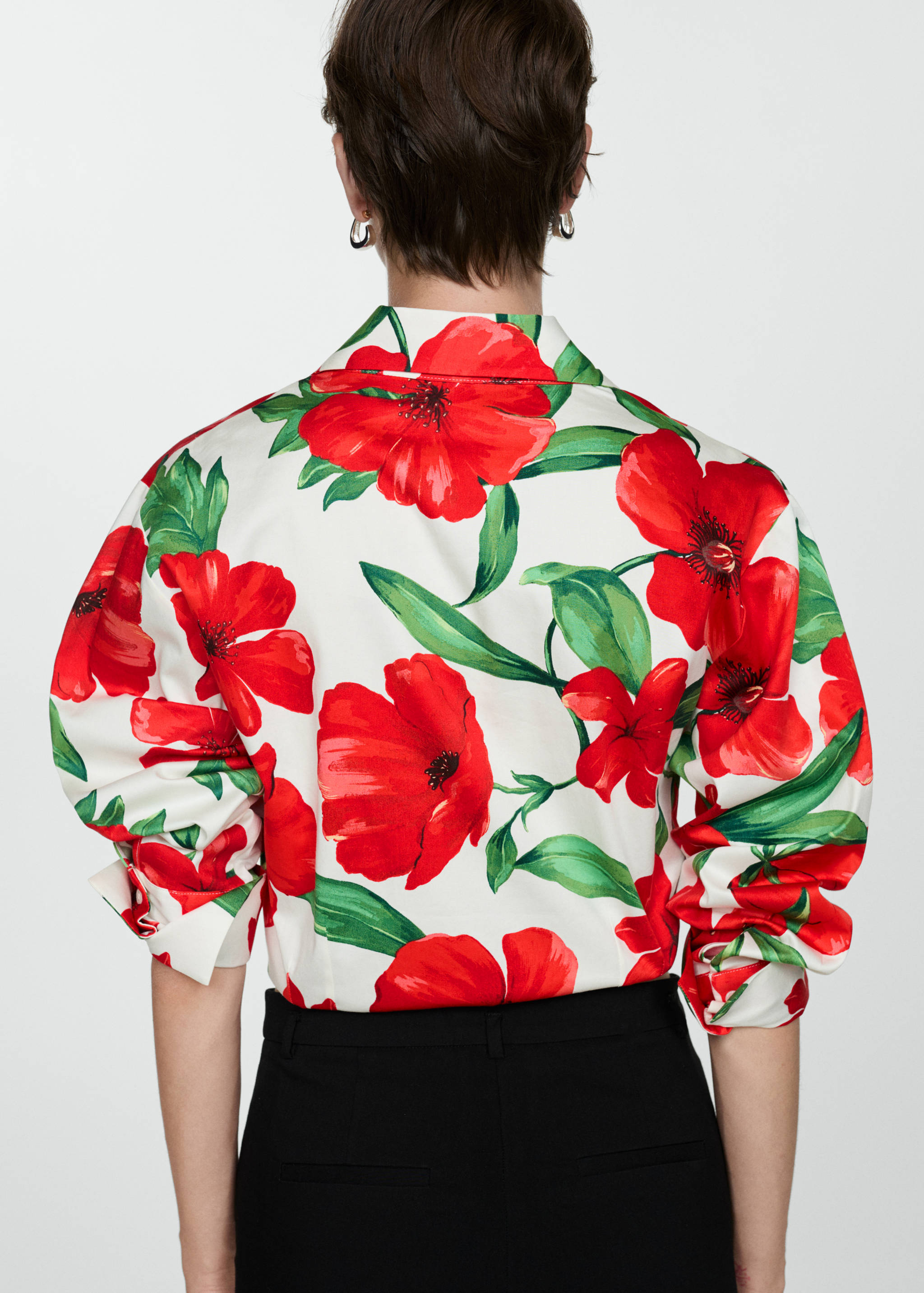 Camisa estampada lazo - Reverso del artículo