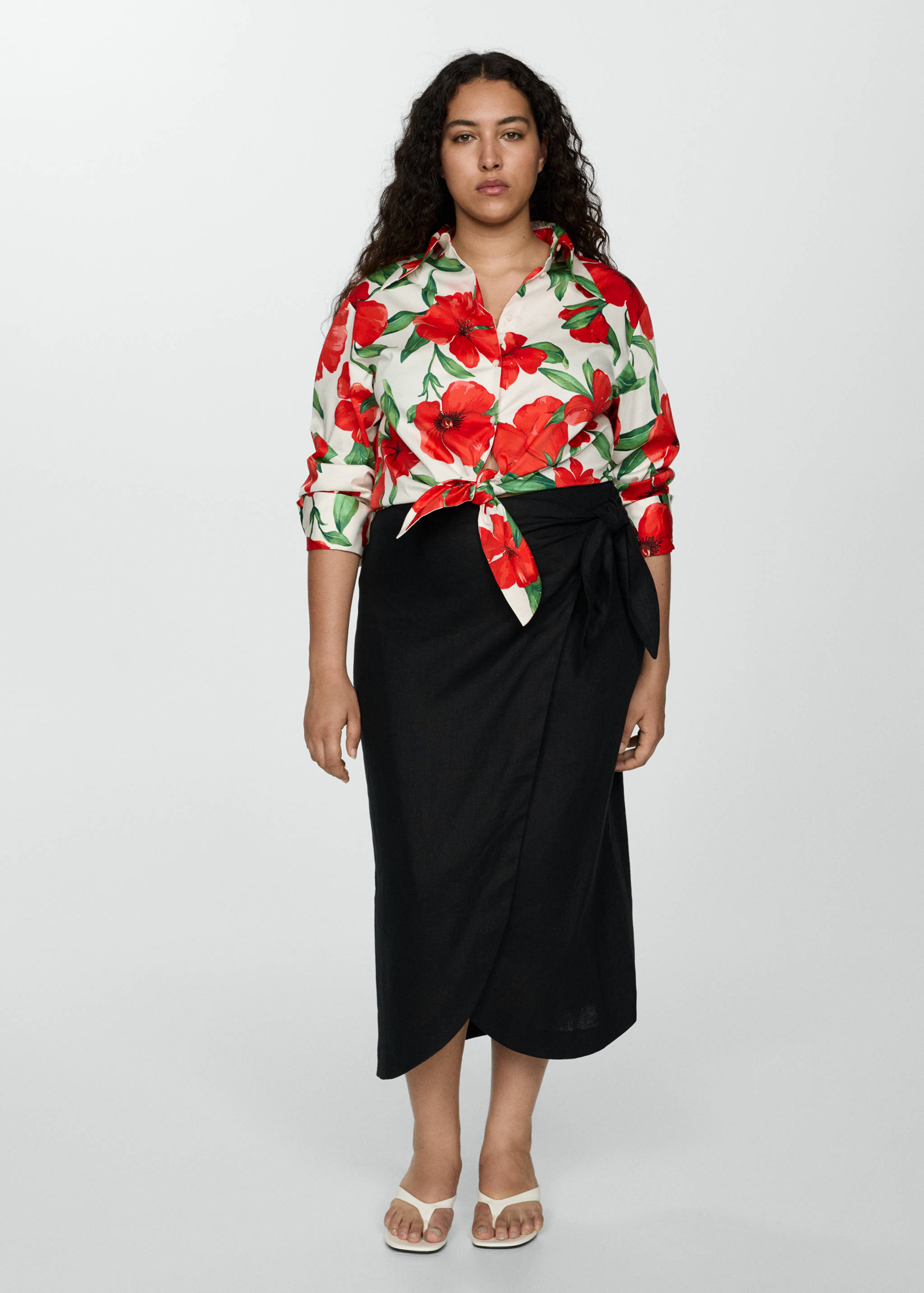 Camisa estampada lazo - Detalle del artículo 3