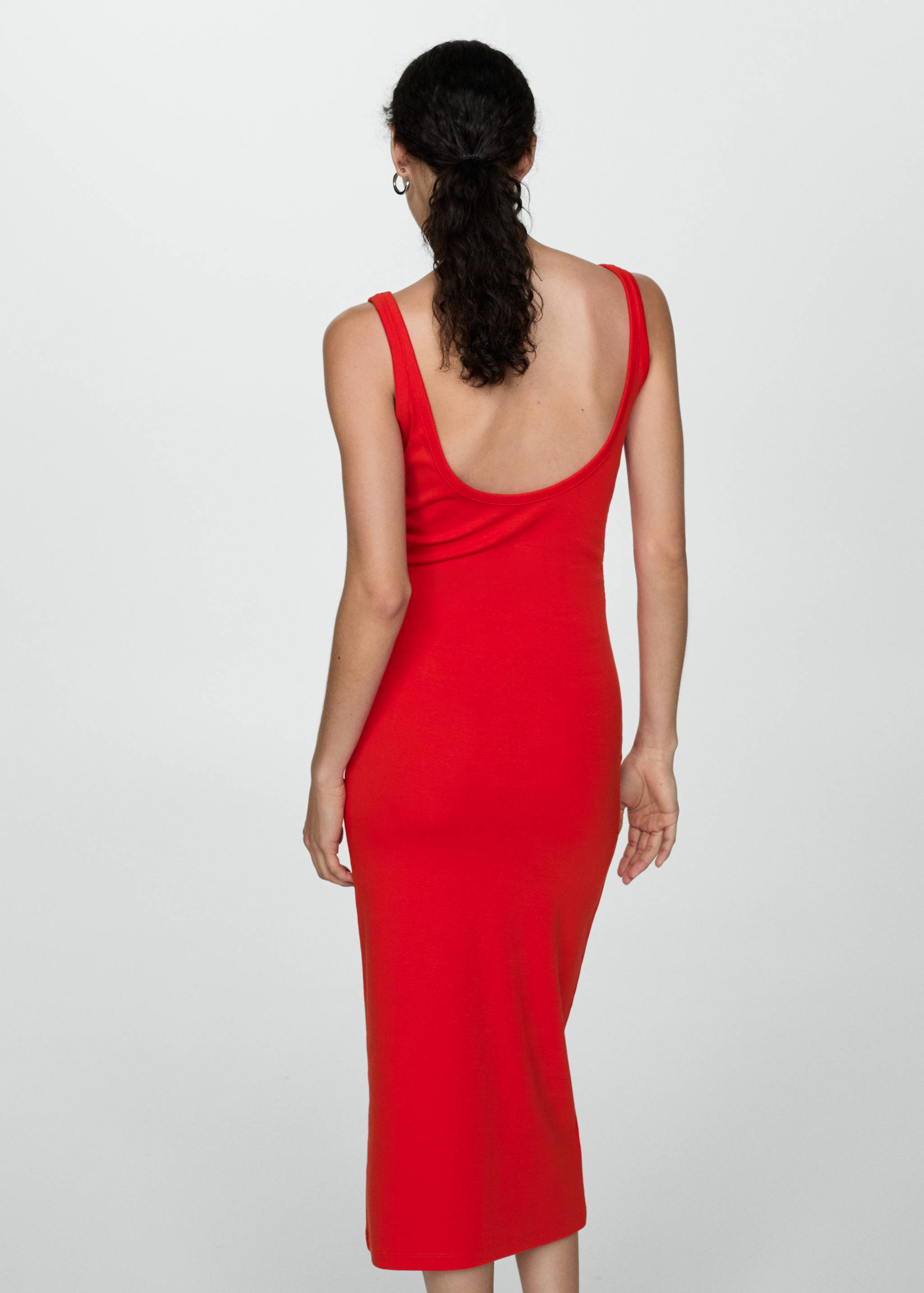 Midi-dress with straps - Reverse of the article