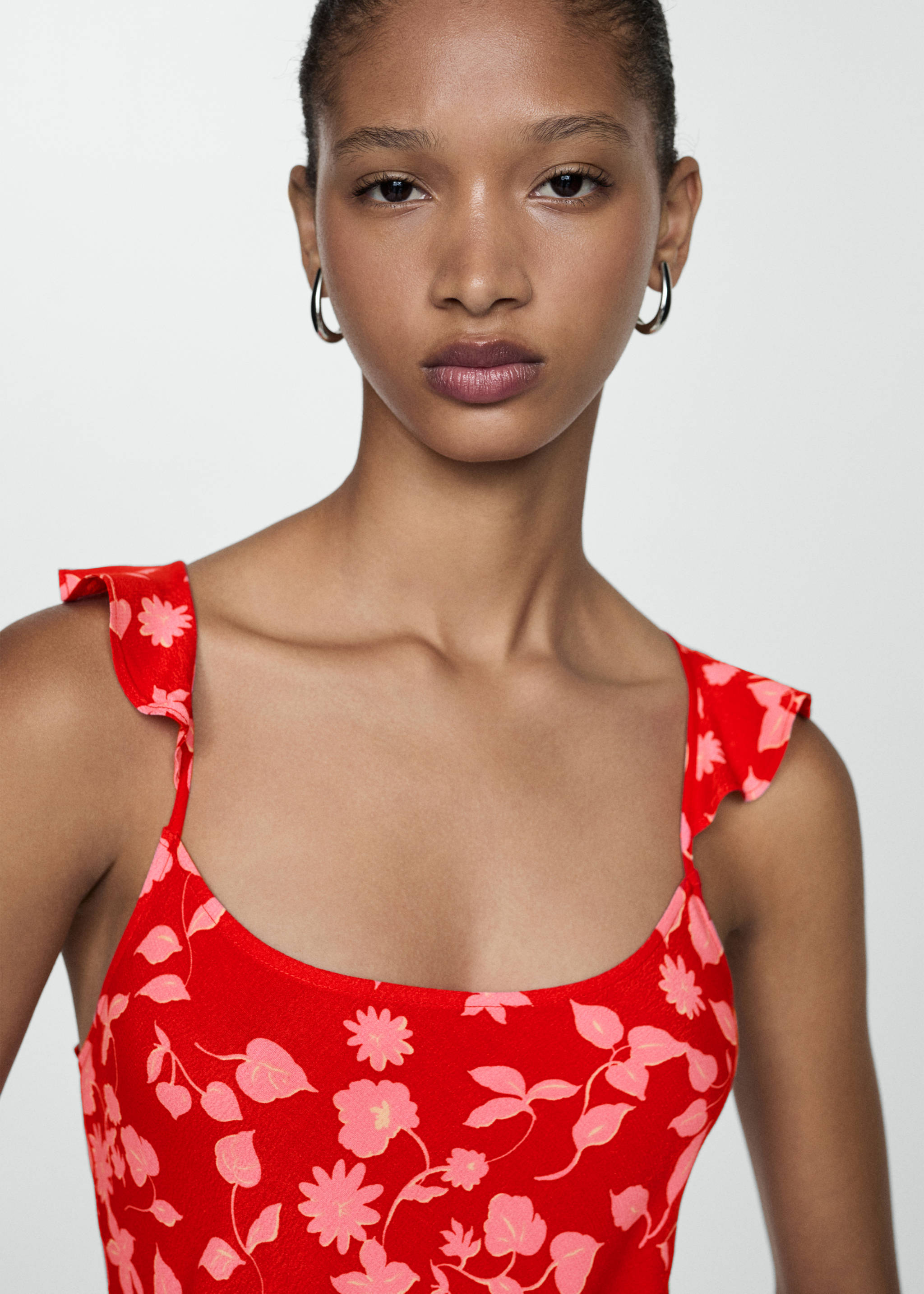 Φόρεμα μακρύ εμπριμέ - Μεσαίο πλάνο