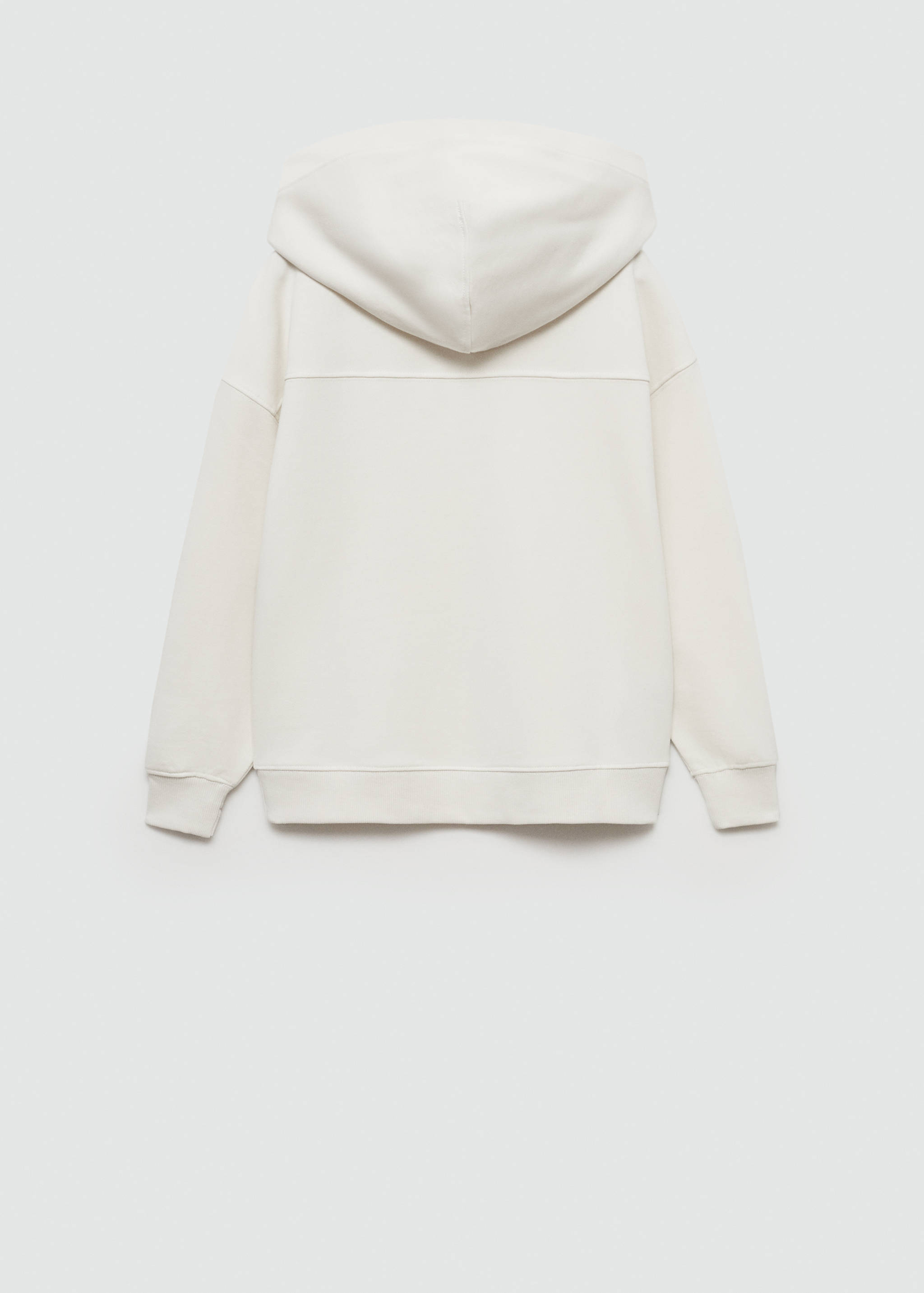 Sudadera algodón estampada - Reverso del artículo