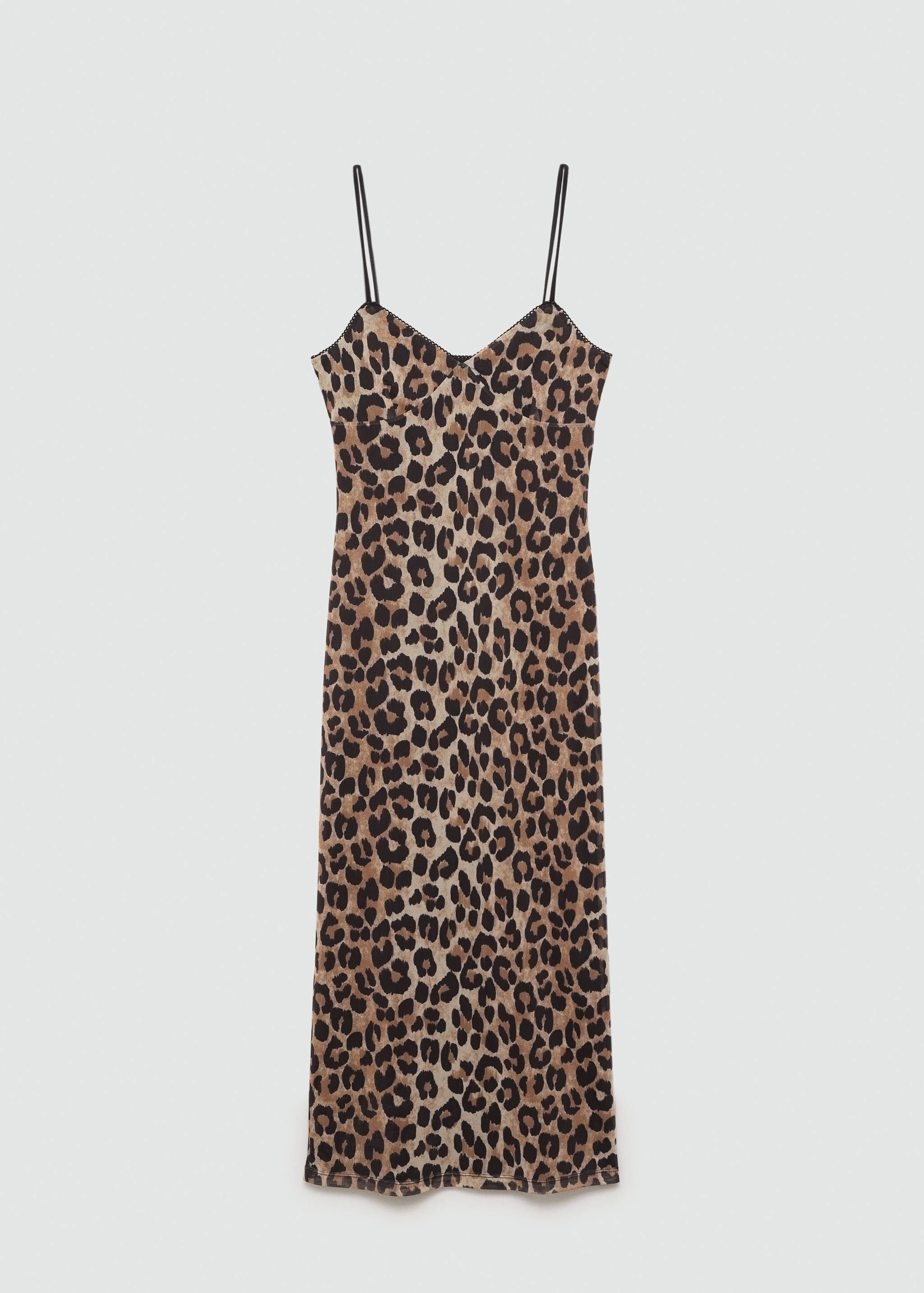 Leopard midi dress - Article without model