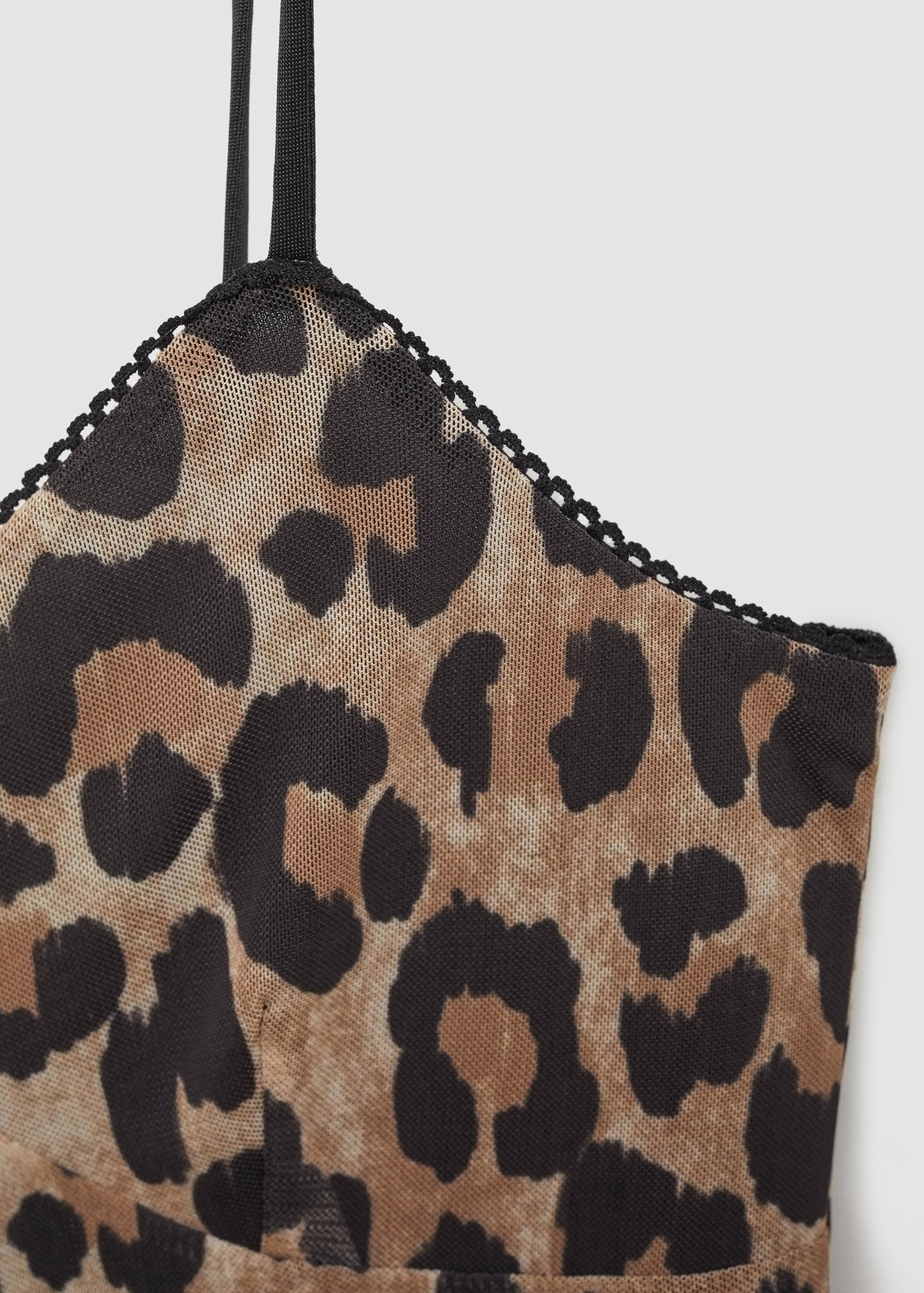 Leopard midi dress - Details of the article 0