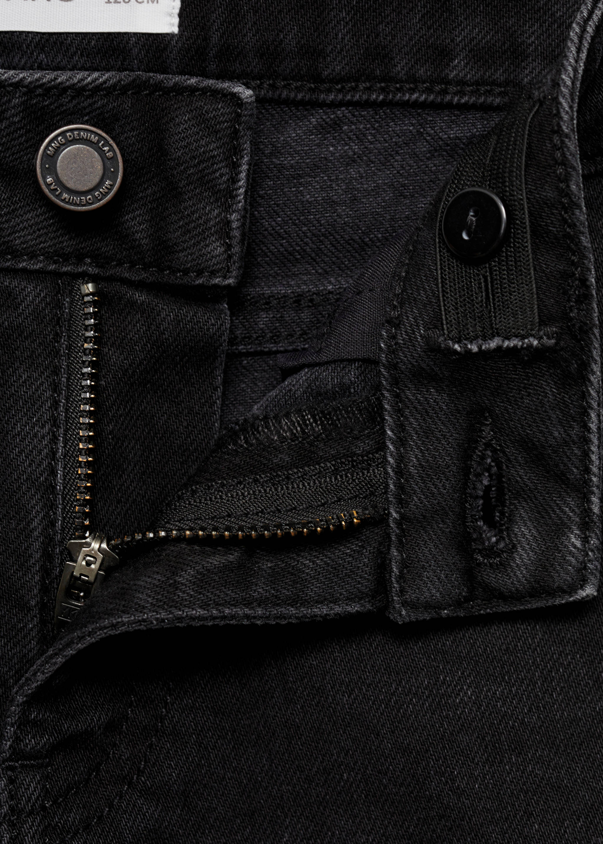 Straight jeans with turn-up - Details of the article 8