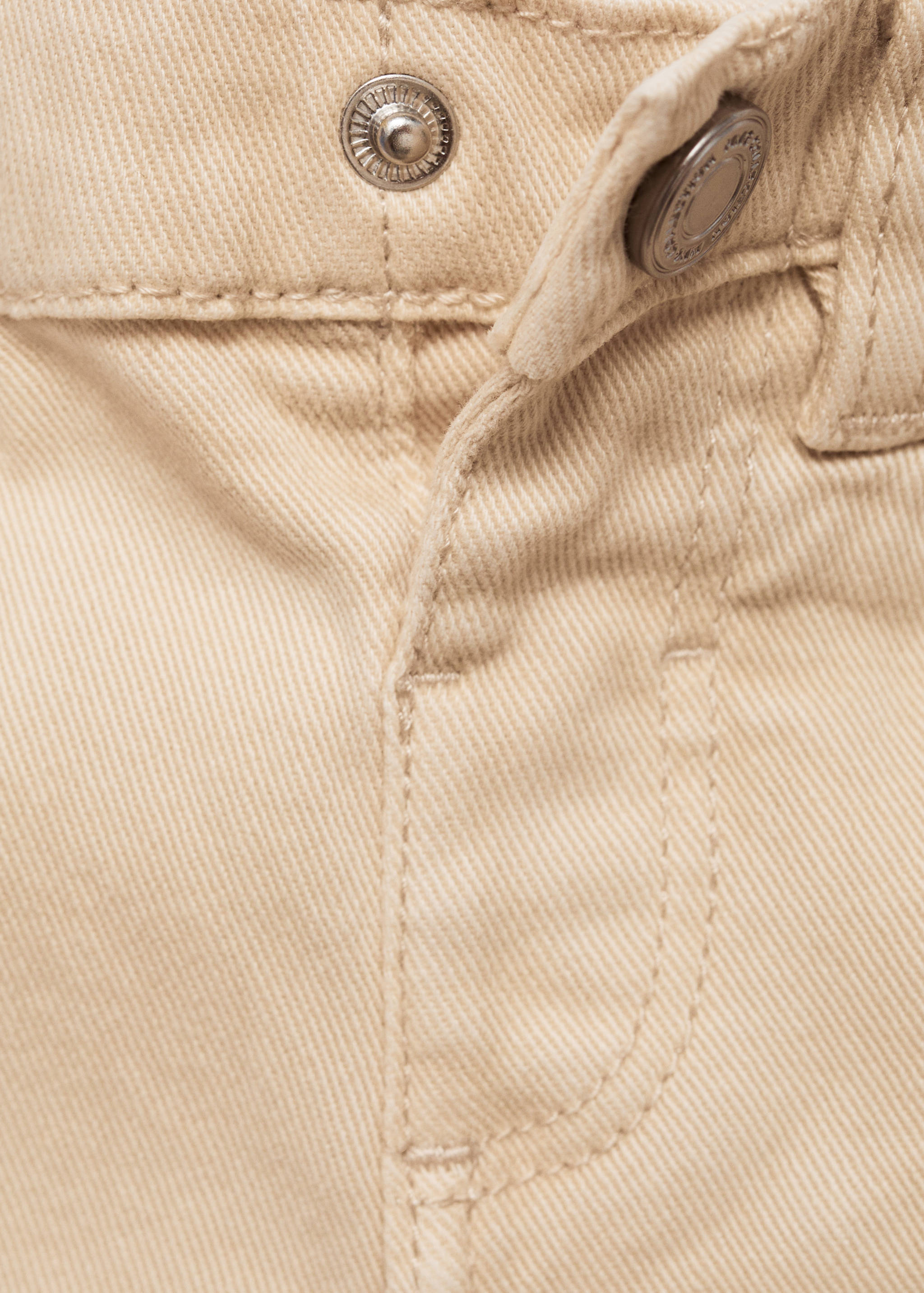 Straight-fit cotton pants - Details of the article 8