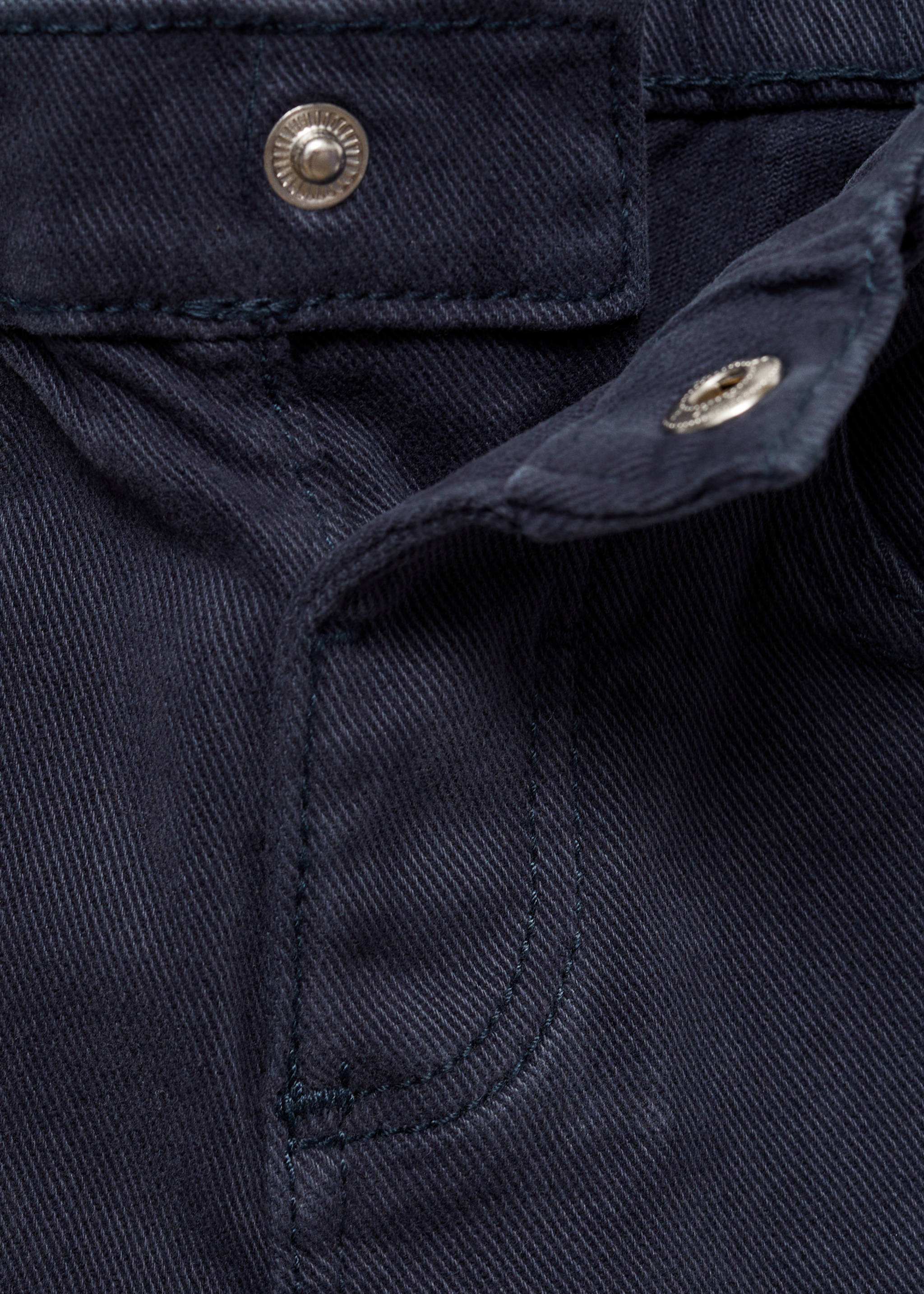 Straight-fit cotton pants - Details of the article 8