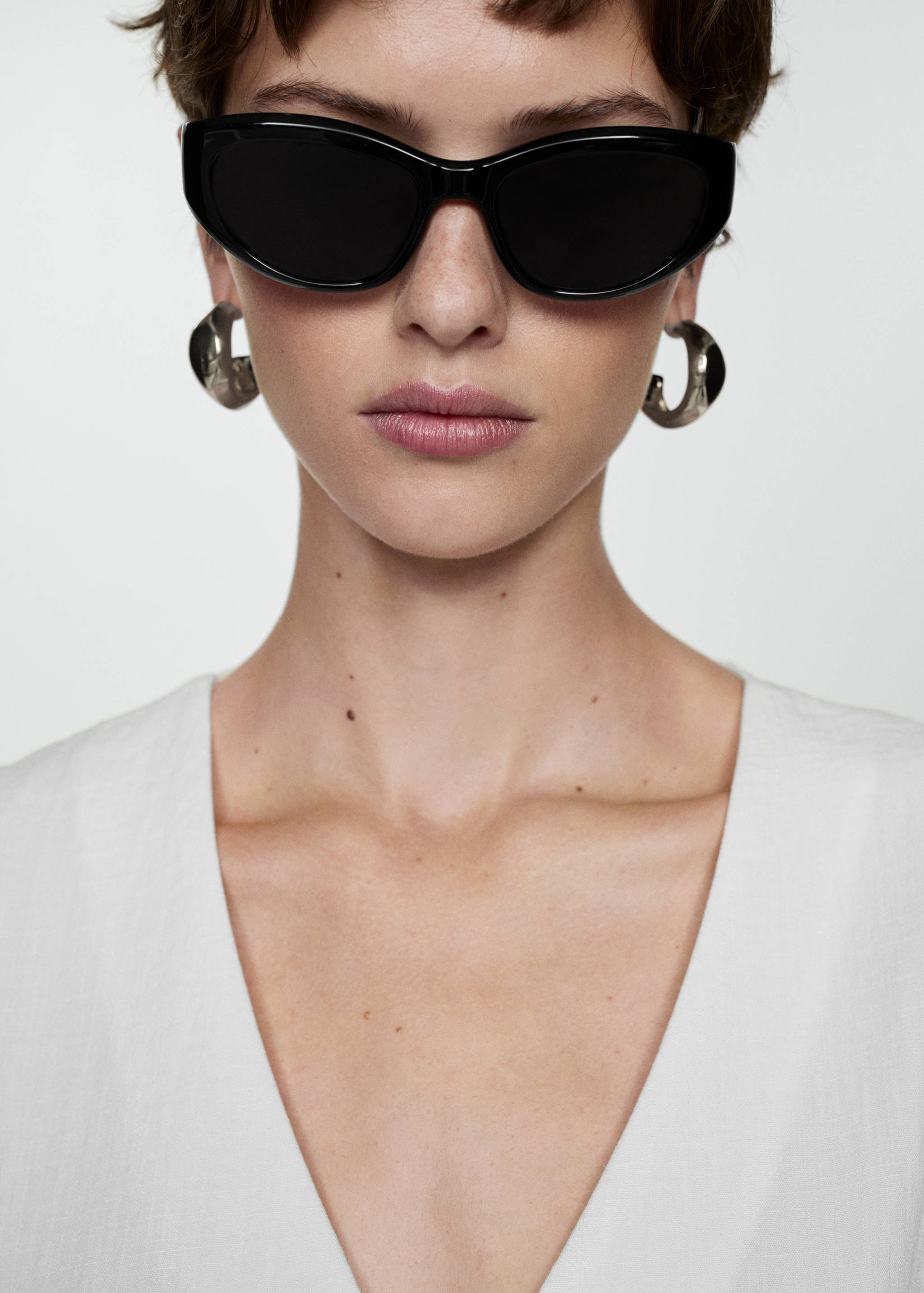 Vestido bolsillos cinturón - Detalle del artículo 1