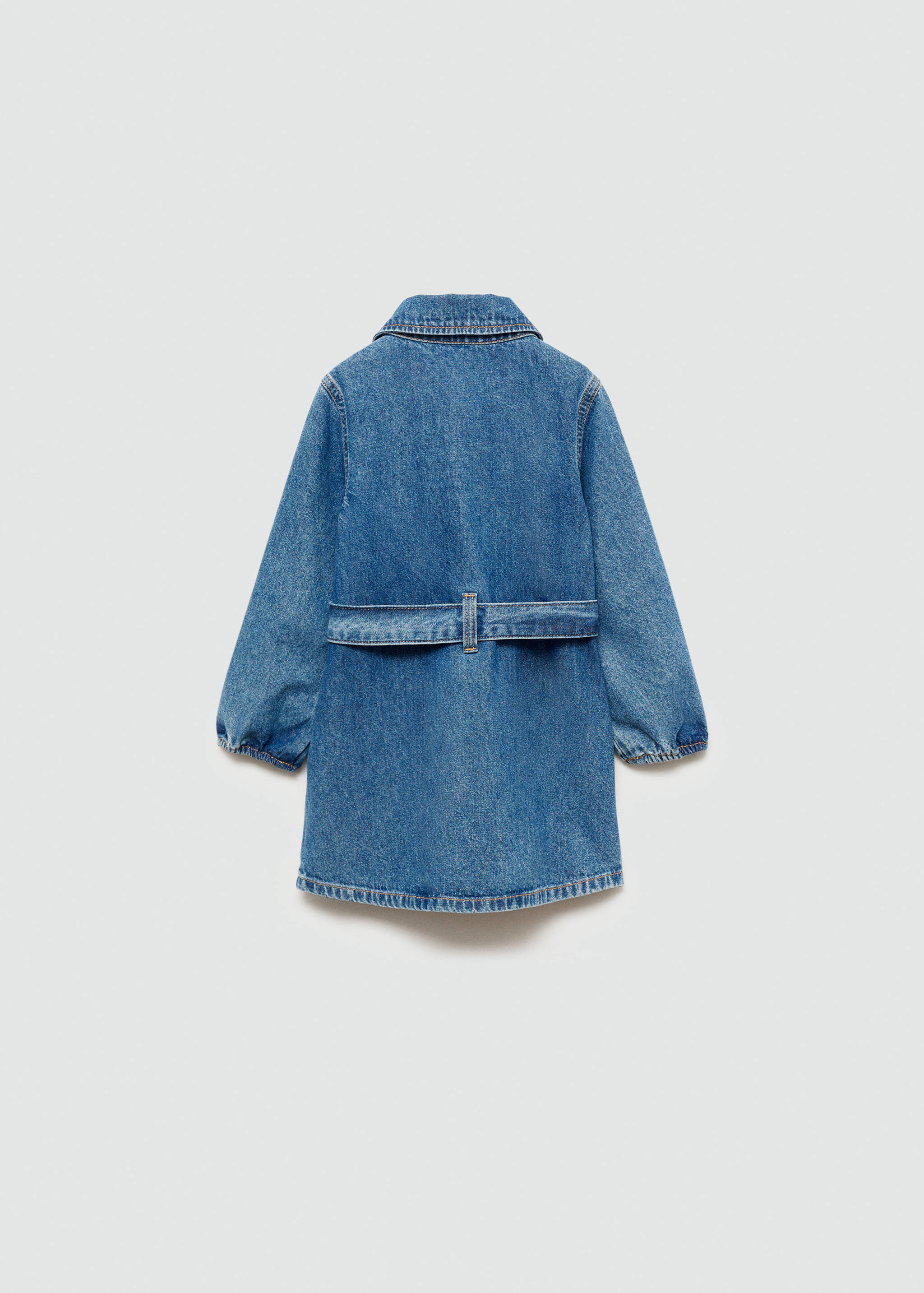 Denim shirt dress - Details of the article 8