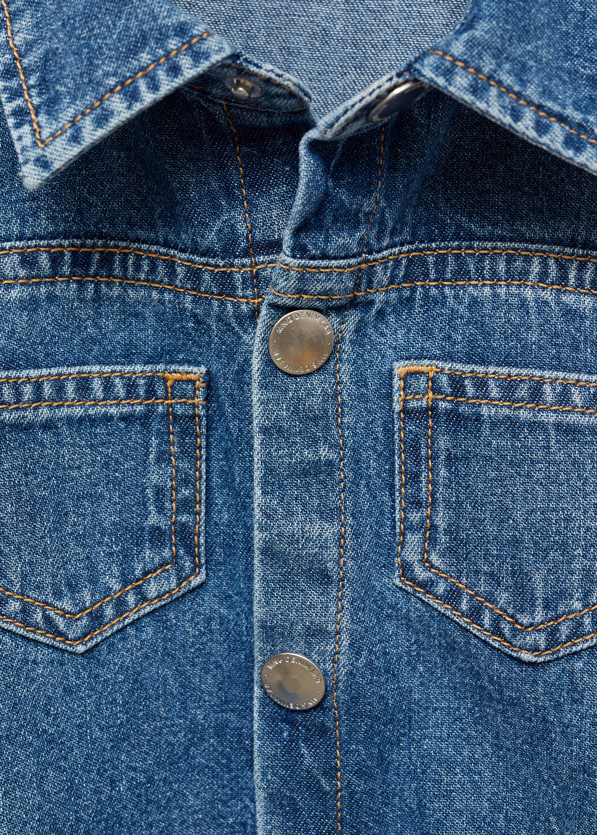 Denim shirt dress - Details of the article 0