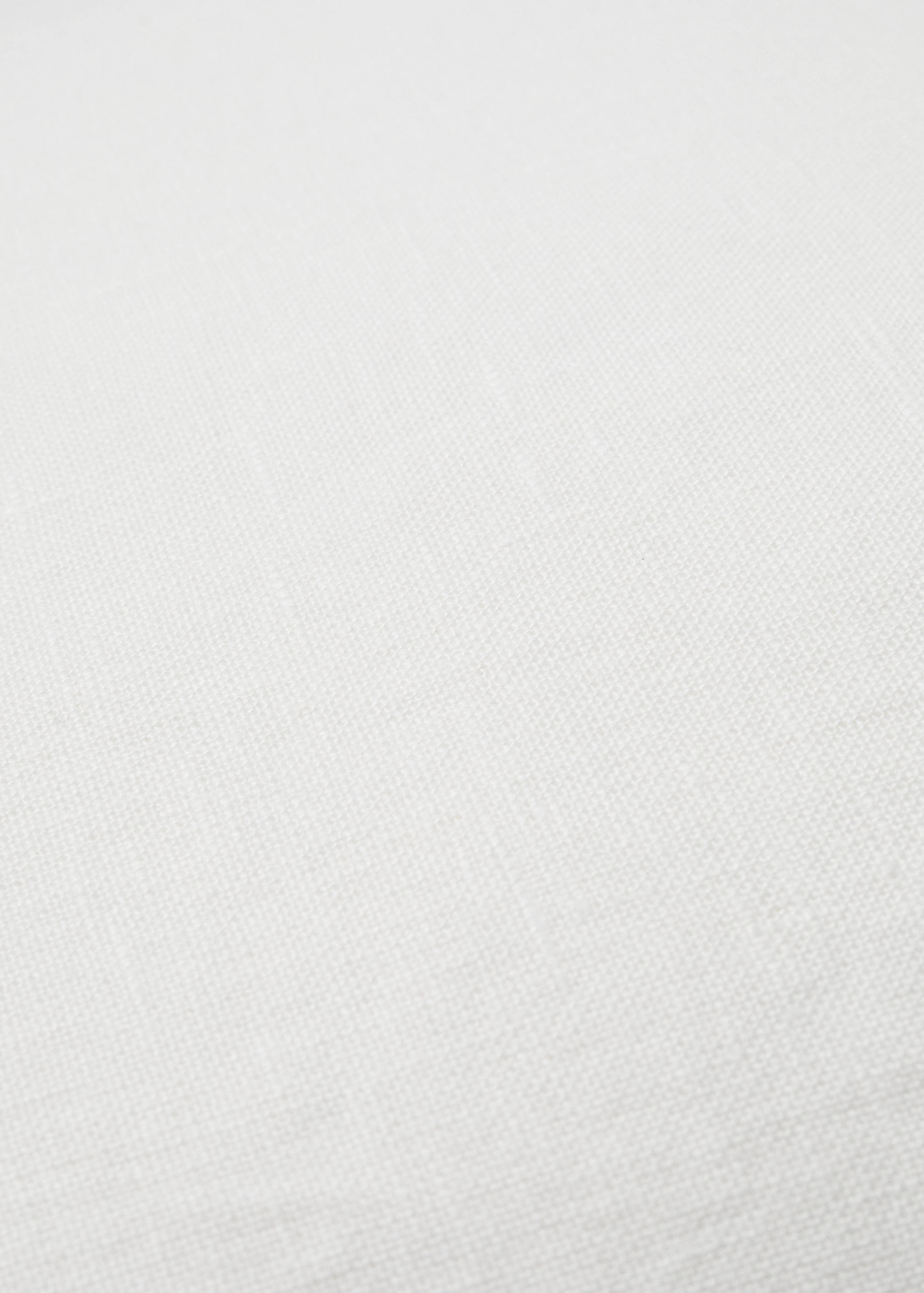 100% linen two-tone cushion cover 45x45cm - Details of the article 3