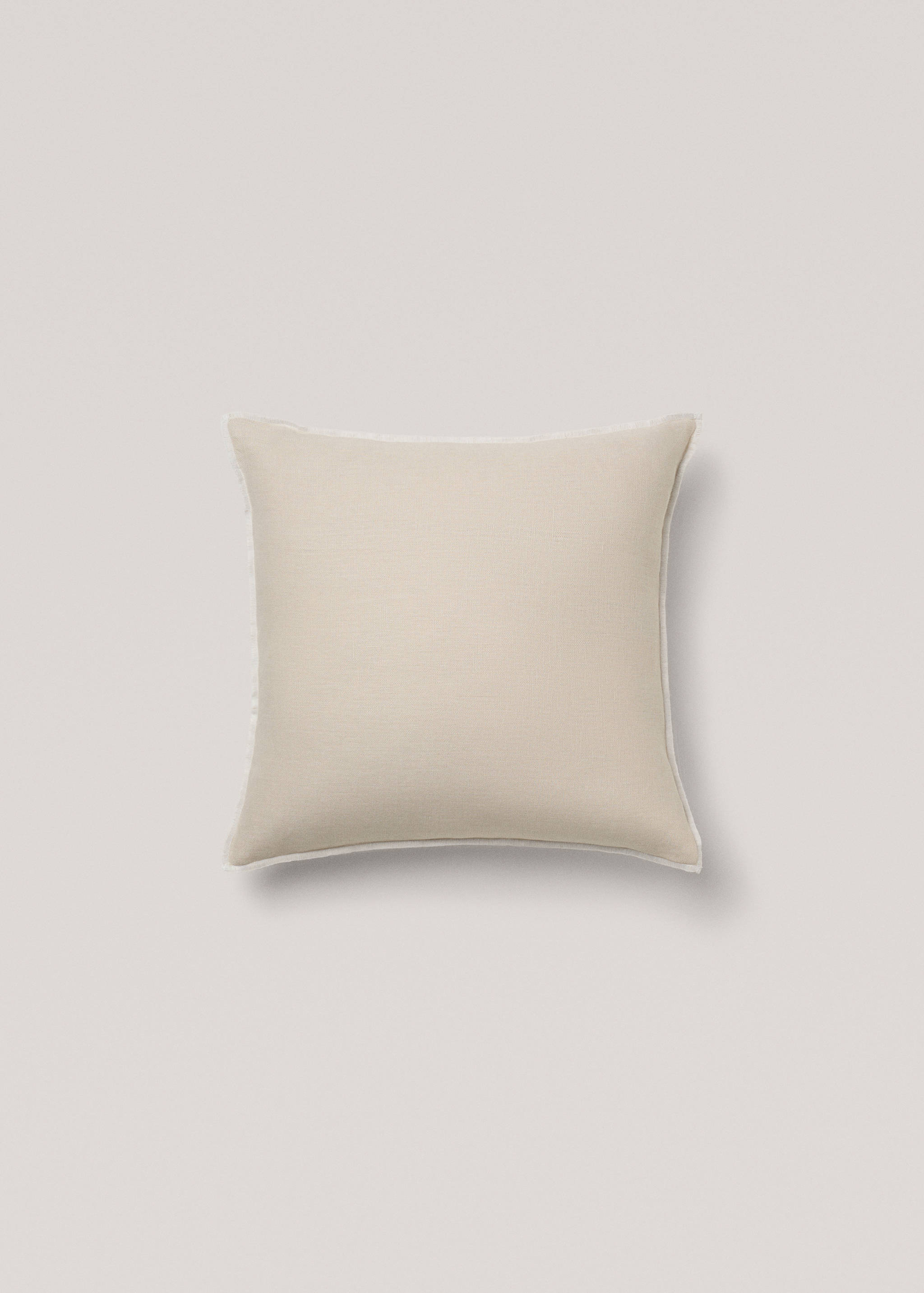 100% linen two-tone cushion cover 45x45cm - Article without model