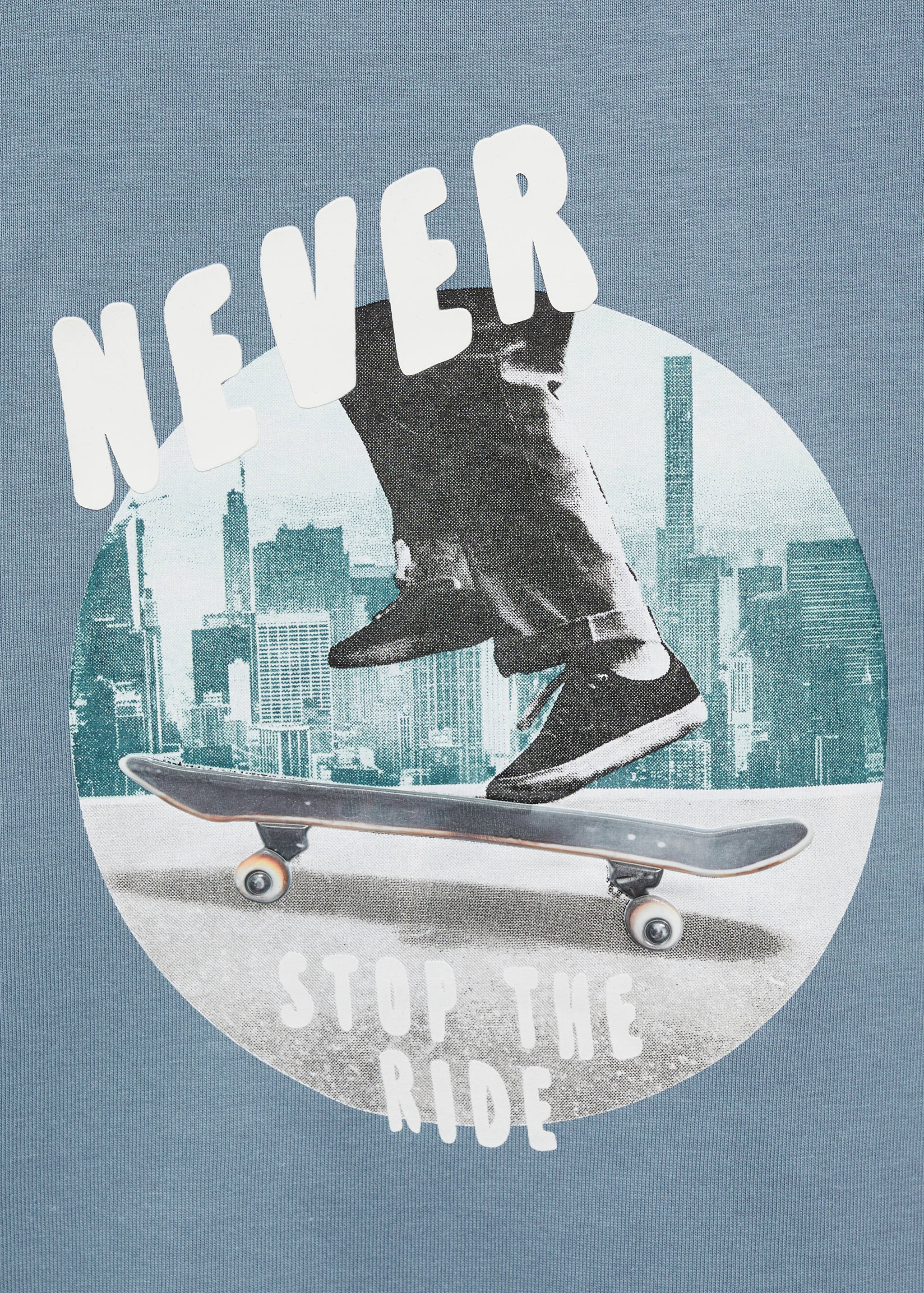 Skater printed t-shirt - Details of the article 8