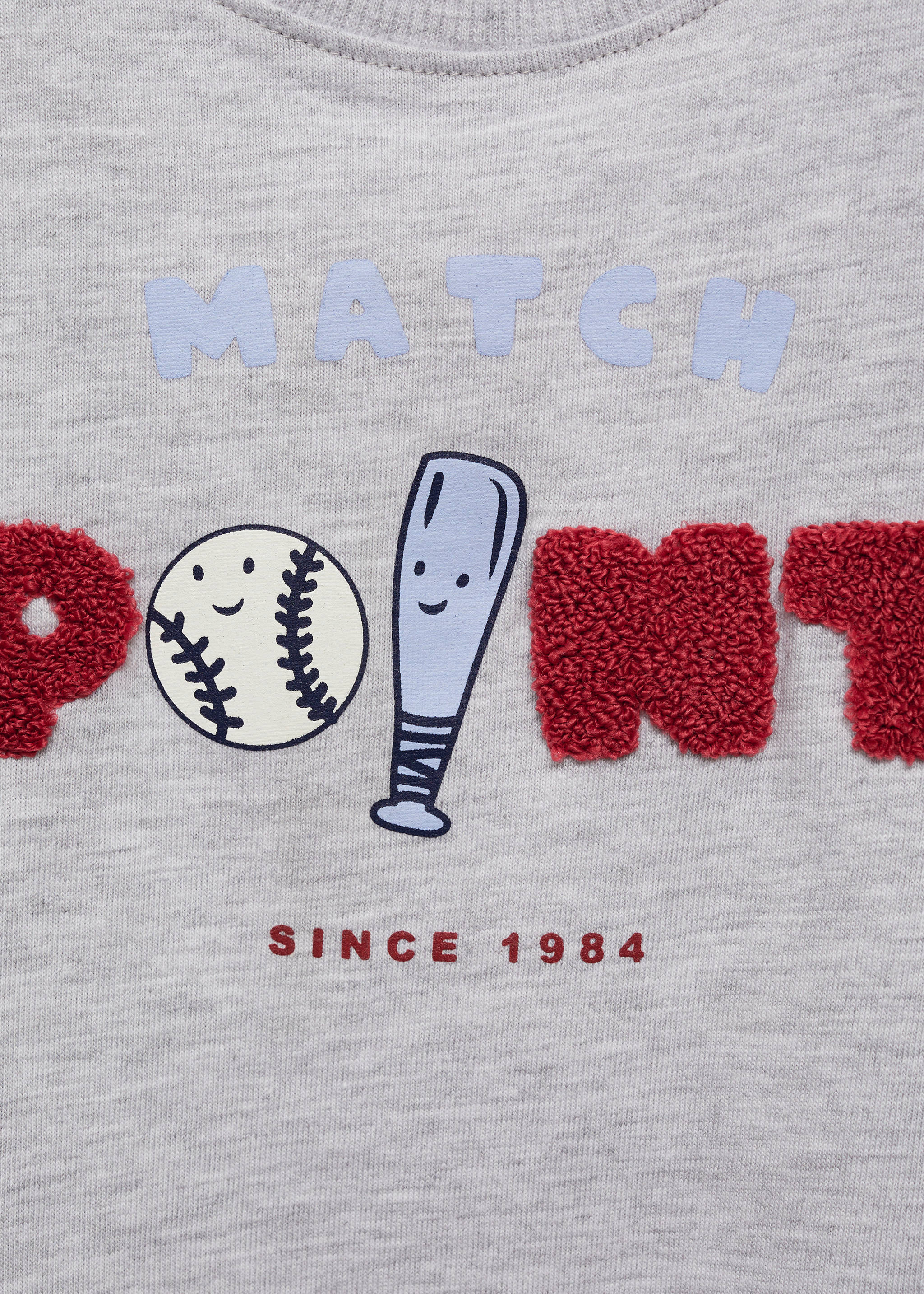 Μπλούζα μακρυμάνικη τύπωμα ανάγλυφο - Λεπτομέρεια του προϊόντος 8