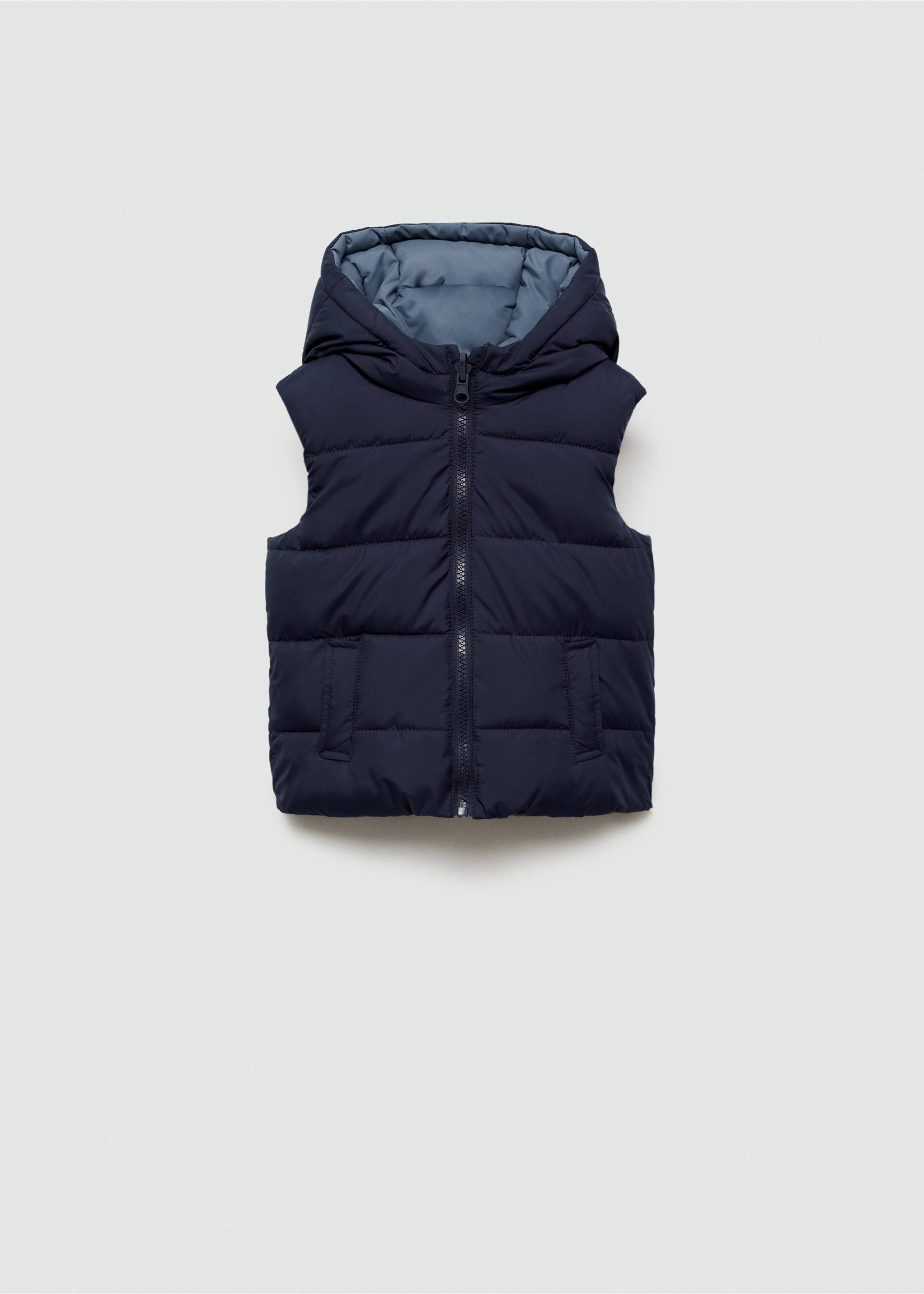 Omkeerbare bodywarmer - Artikel zonder model, Donkermarine. Ref: 77023666-00.