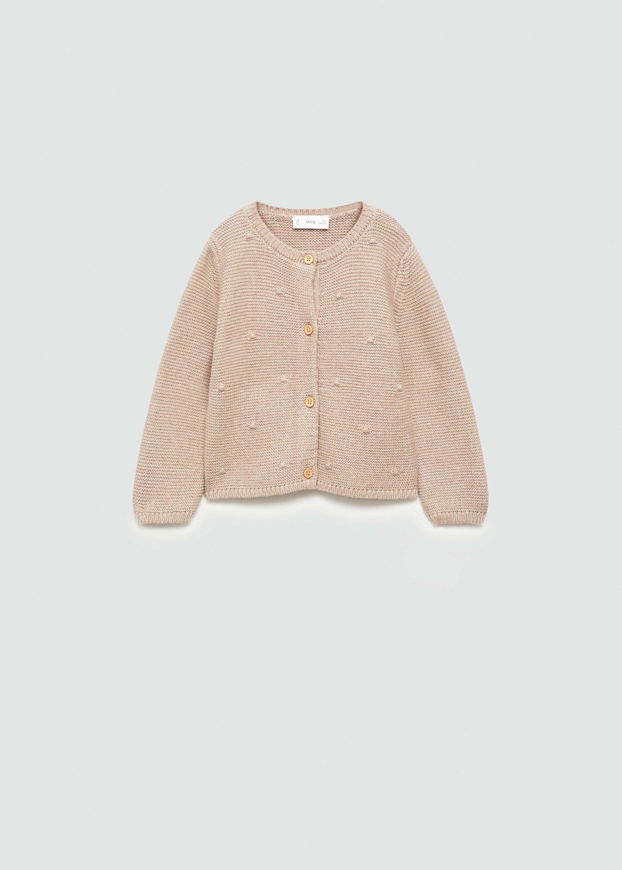 Strickjacke mit Knöpfen - Artikel ohne Model