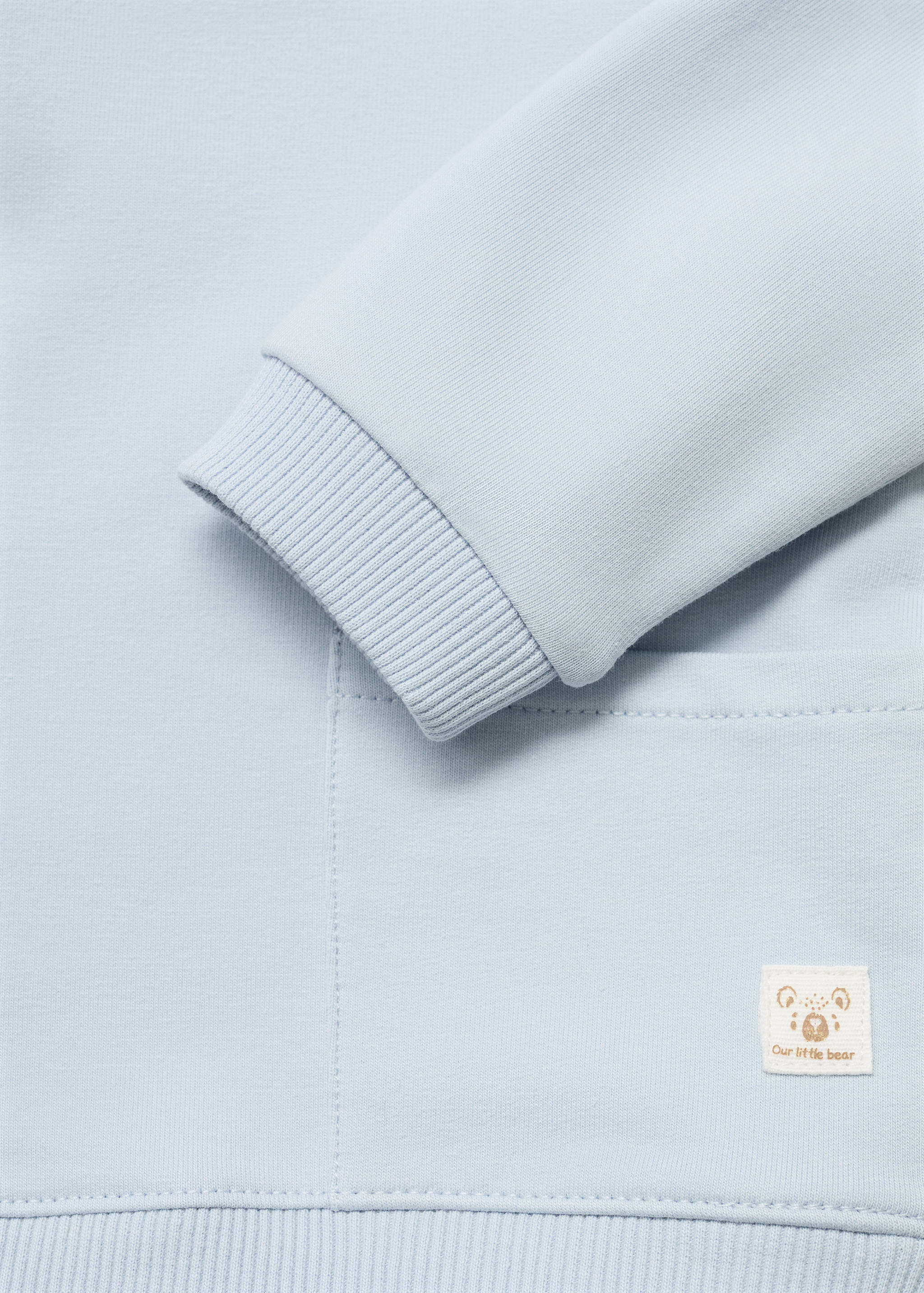 Sudadera algodón bolsillos - Detalle del artículo 0