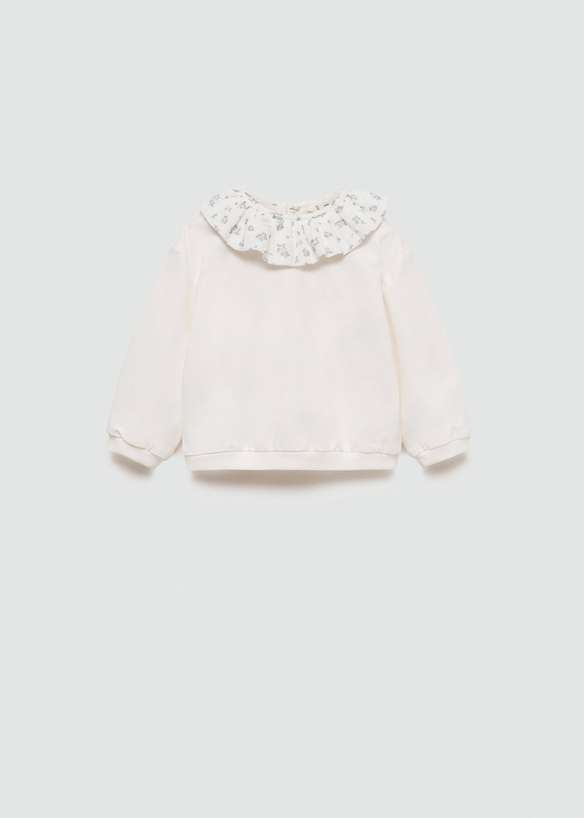 Sweatshirt mit Babydollkragen - Artikel ohne Model