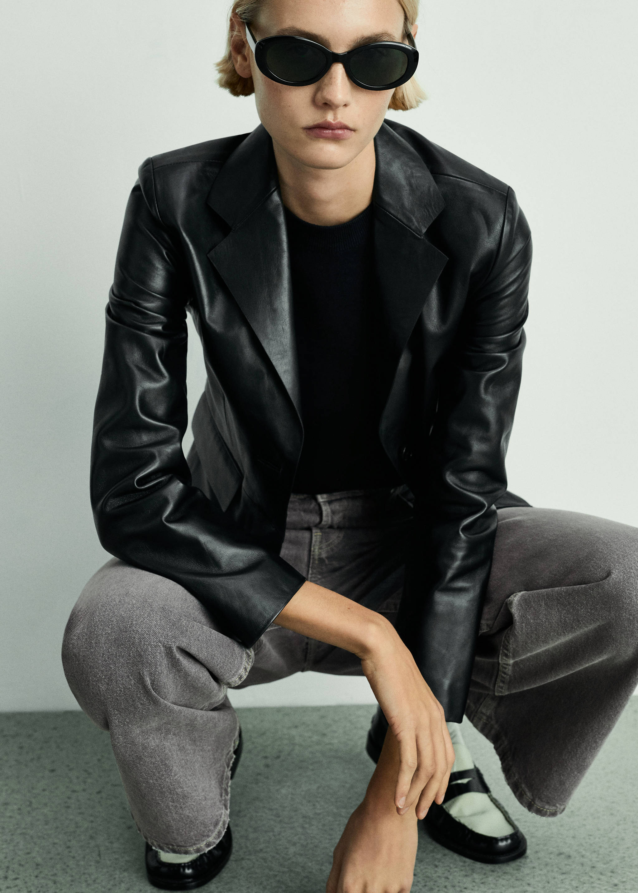 Jeans wideleg loose tiro medio - Detalle del artículo 2