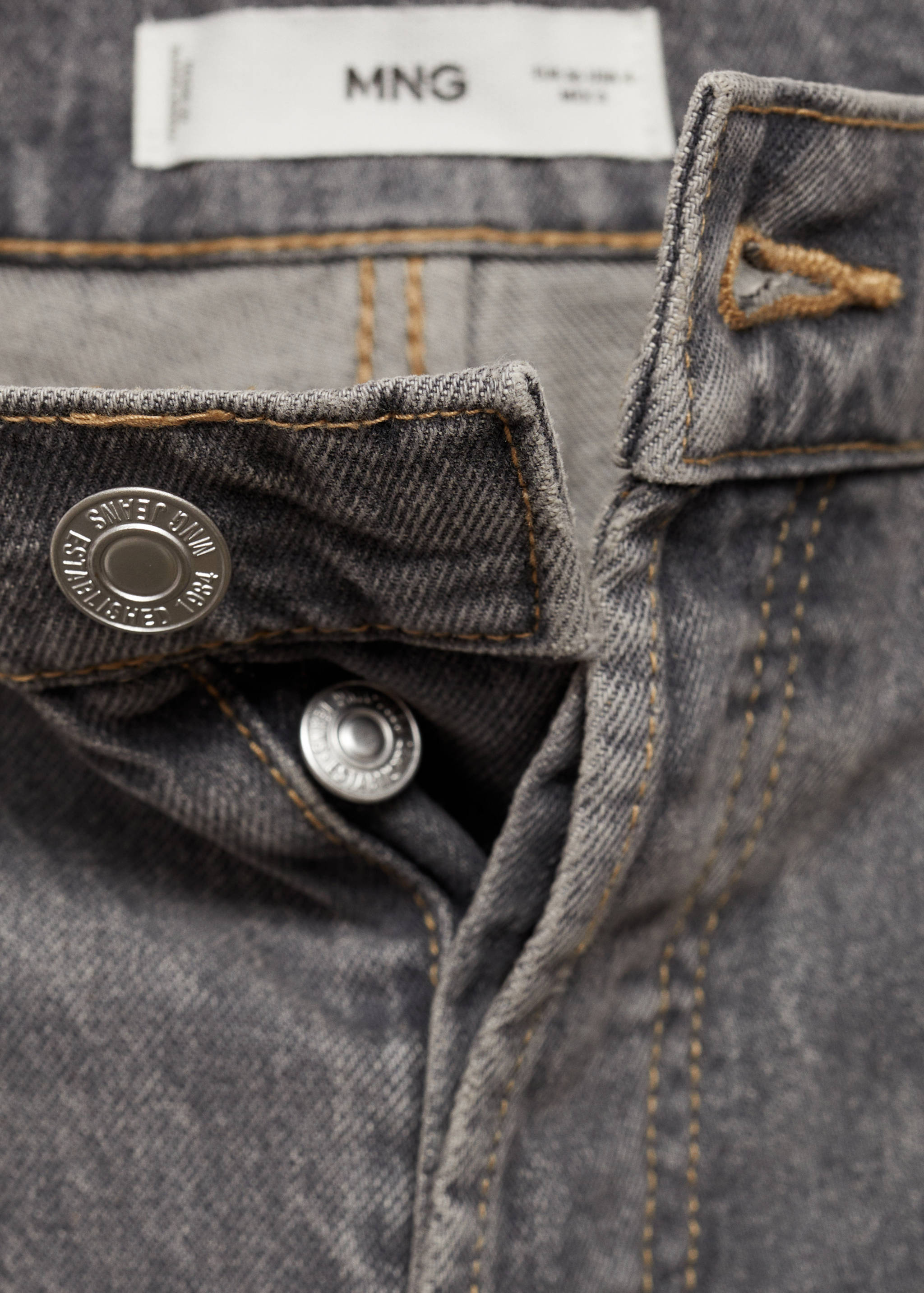 Jeans wideleg loose tiro medio - Detalle del artículo 8