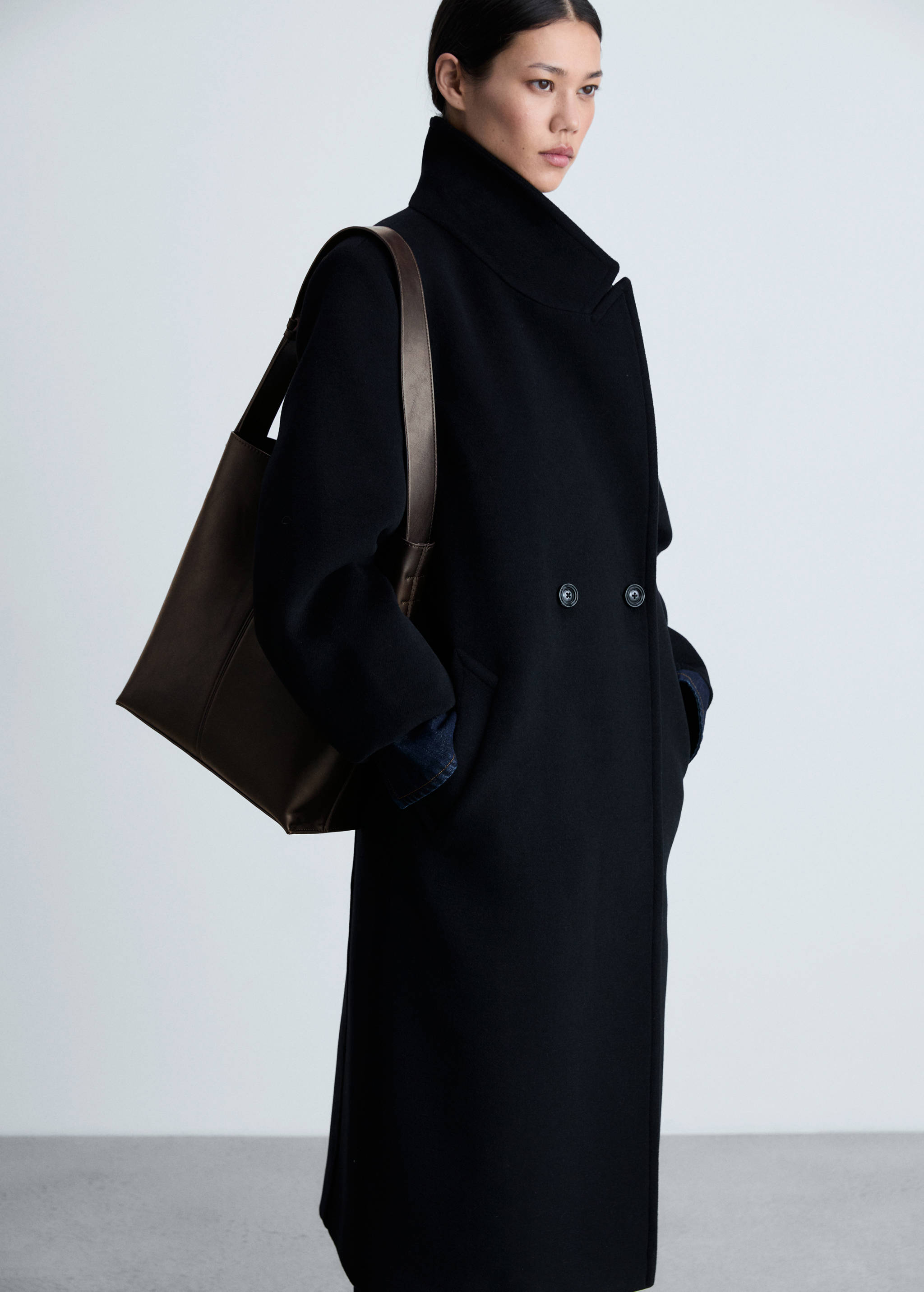 Short handle shopper bag - General plane
