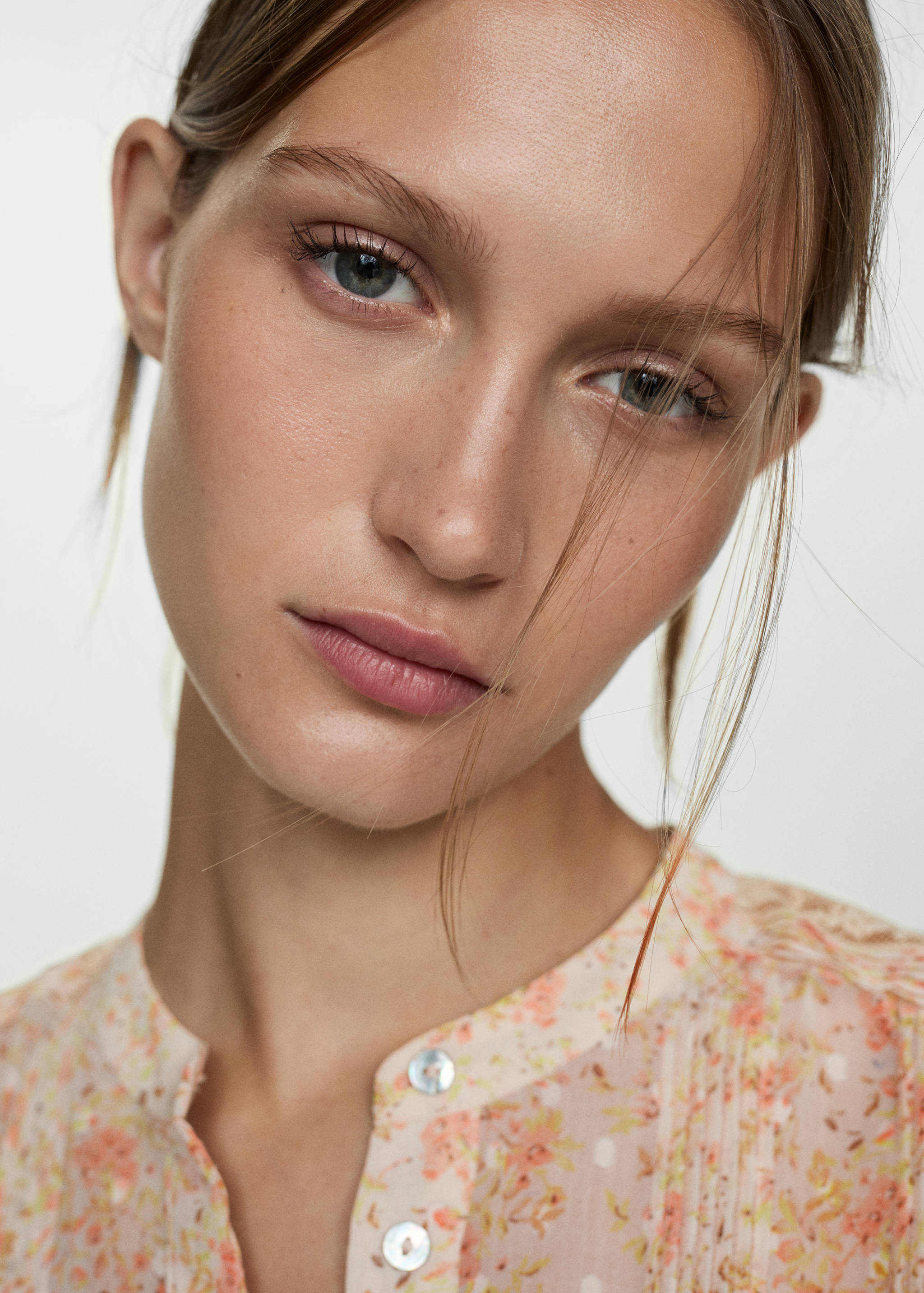 Camisa estampado floral - Pormenor do artigo 1