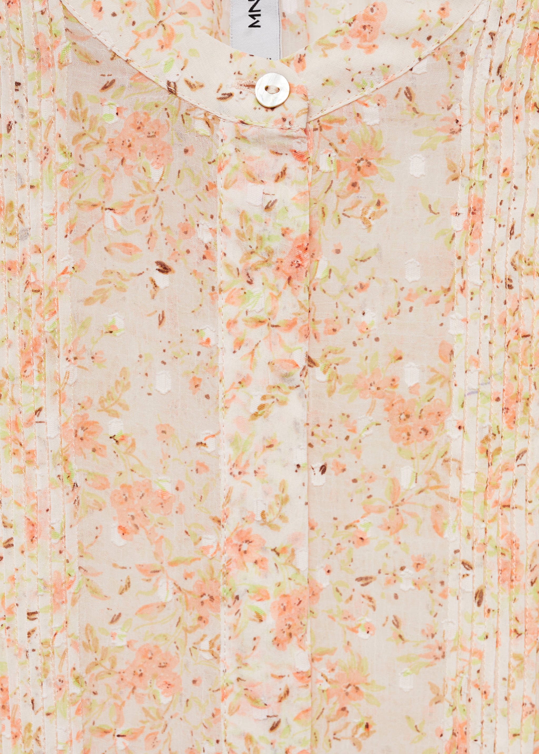 Camisa estampado floral - Pormenor do artigo 8