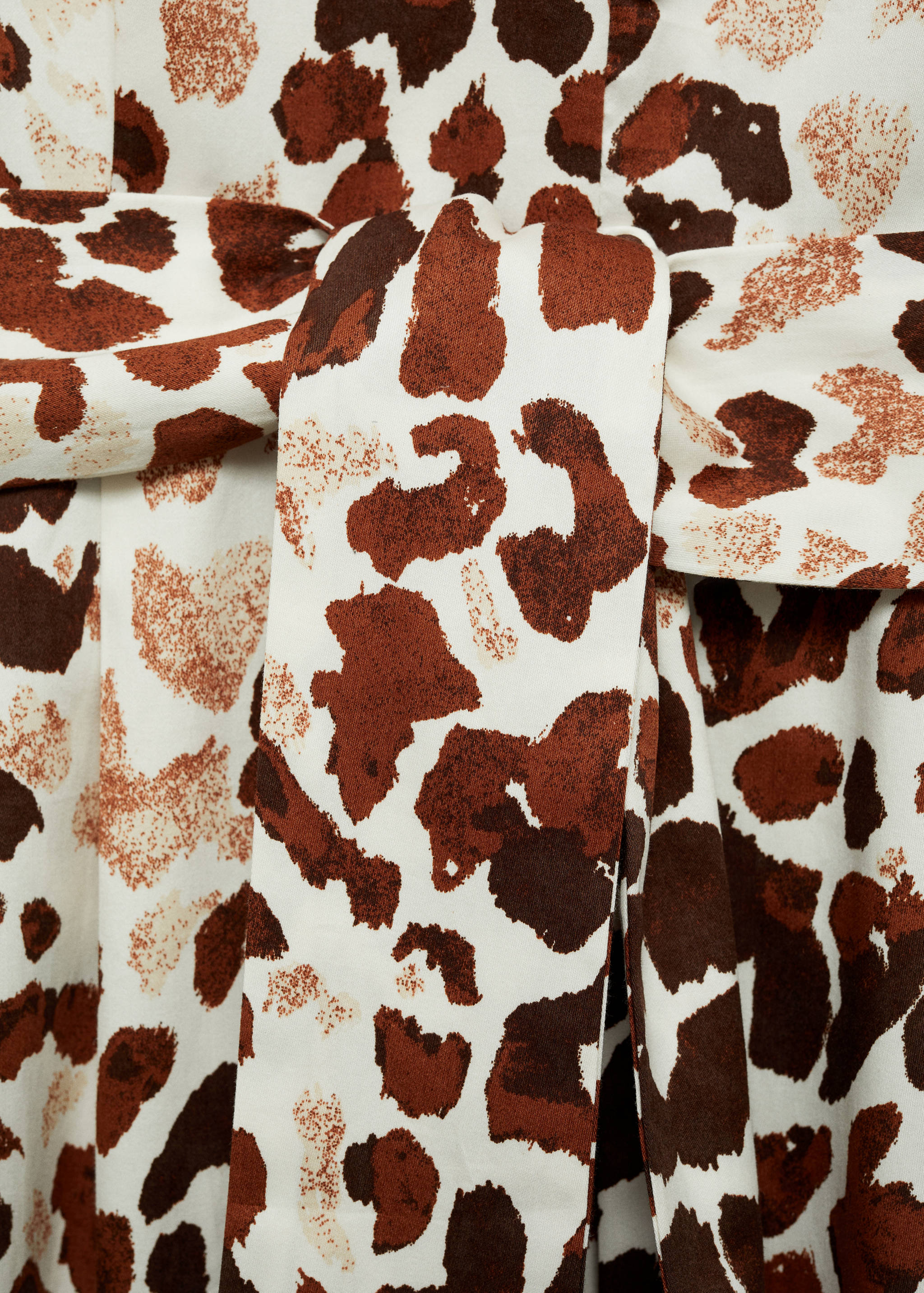 Vestido animal print lazo - Detalle del artículo 8