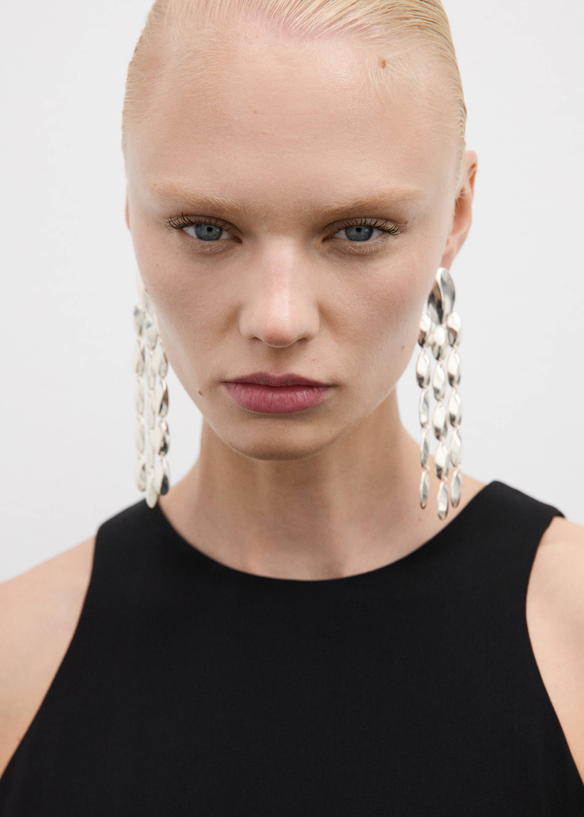 Robe midi détail drapé - Détail de l'article 1