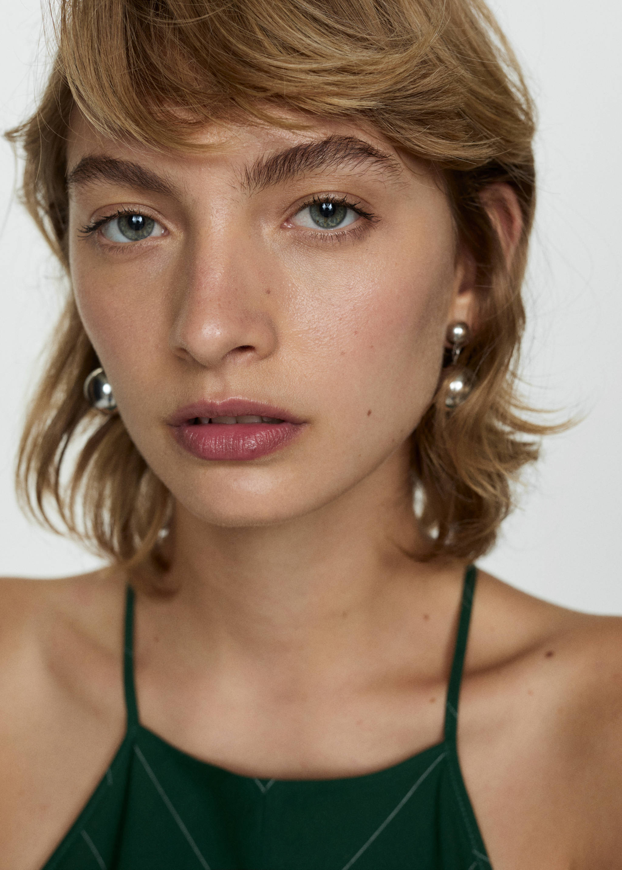 Diplomatacsíkos nyakpántos ruha - A termék adatai 1