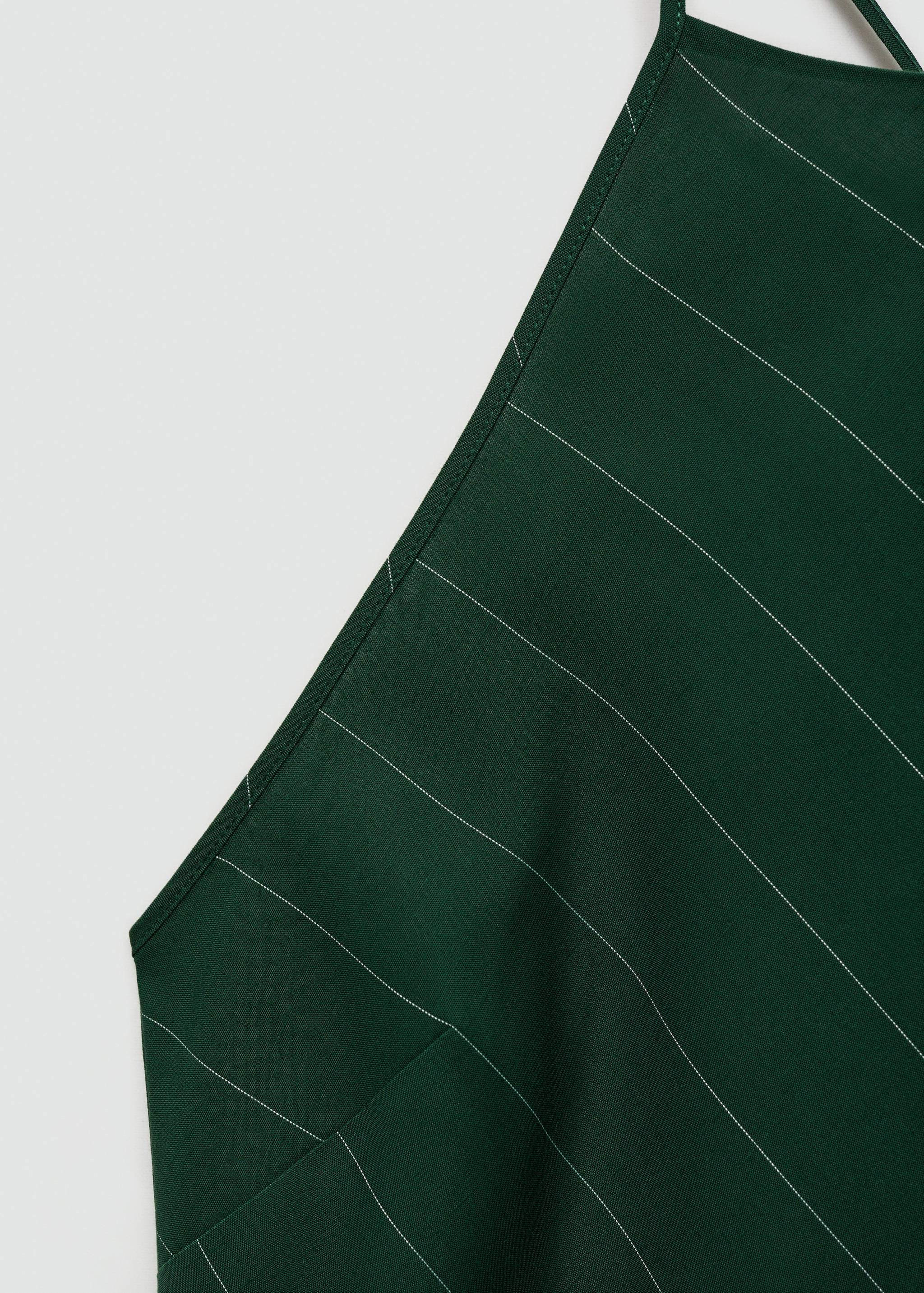 Diplomatacsíkos nyakpántos ruha - A termék adatai 8