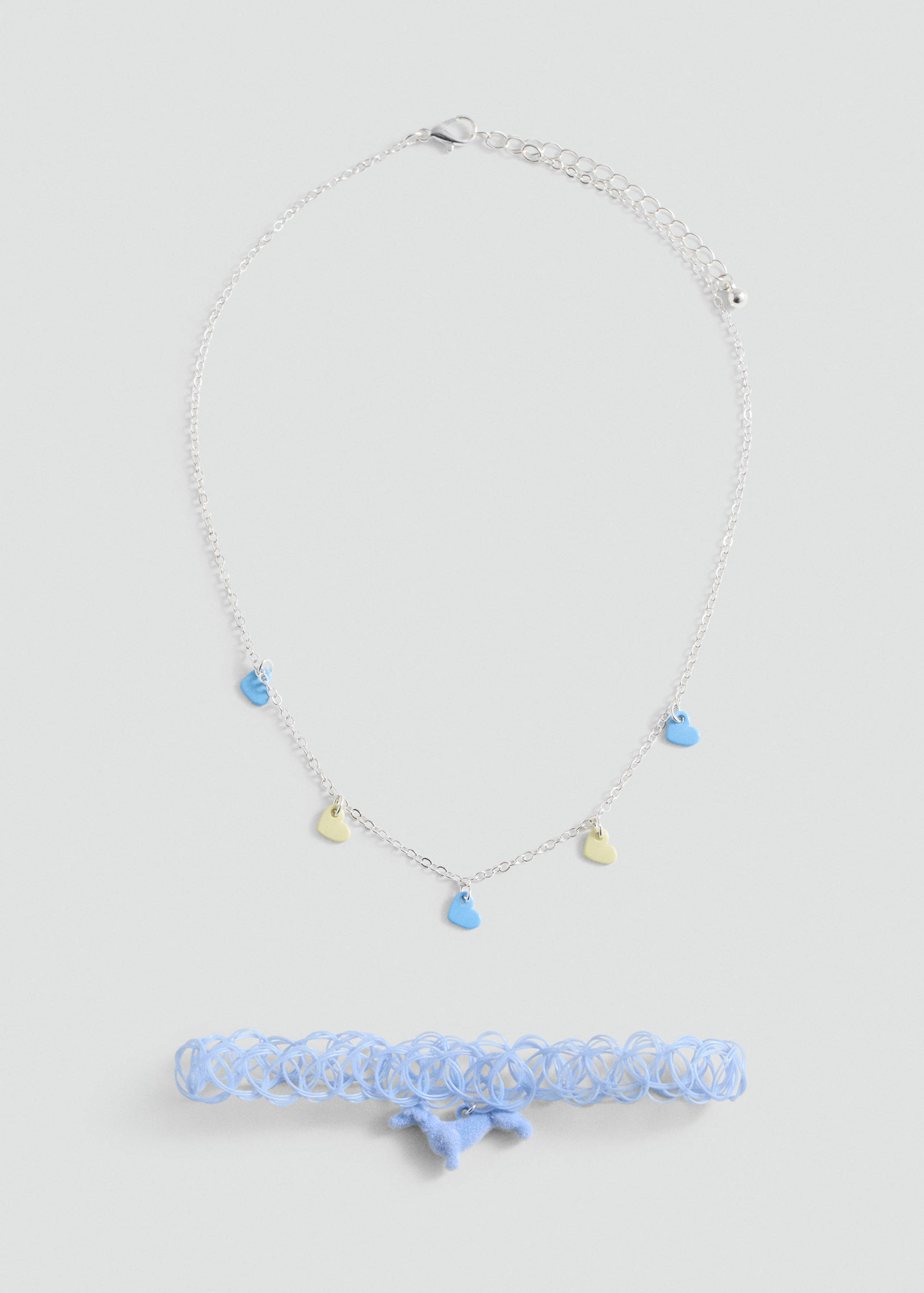 2er-Pack Herzketten - Artikel ohne Model