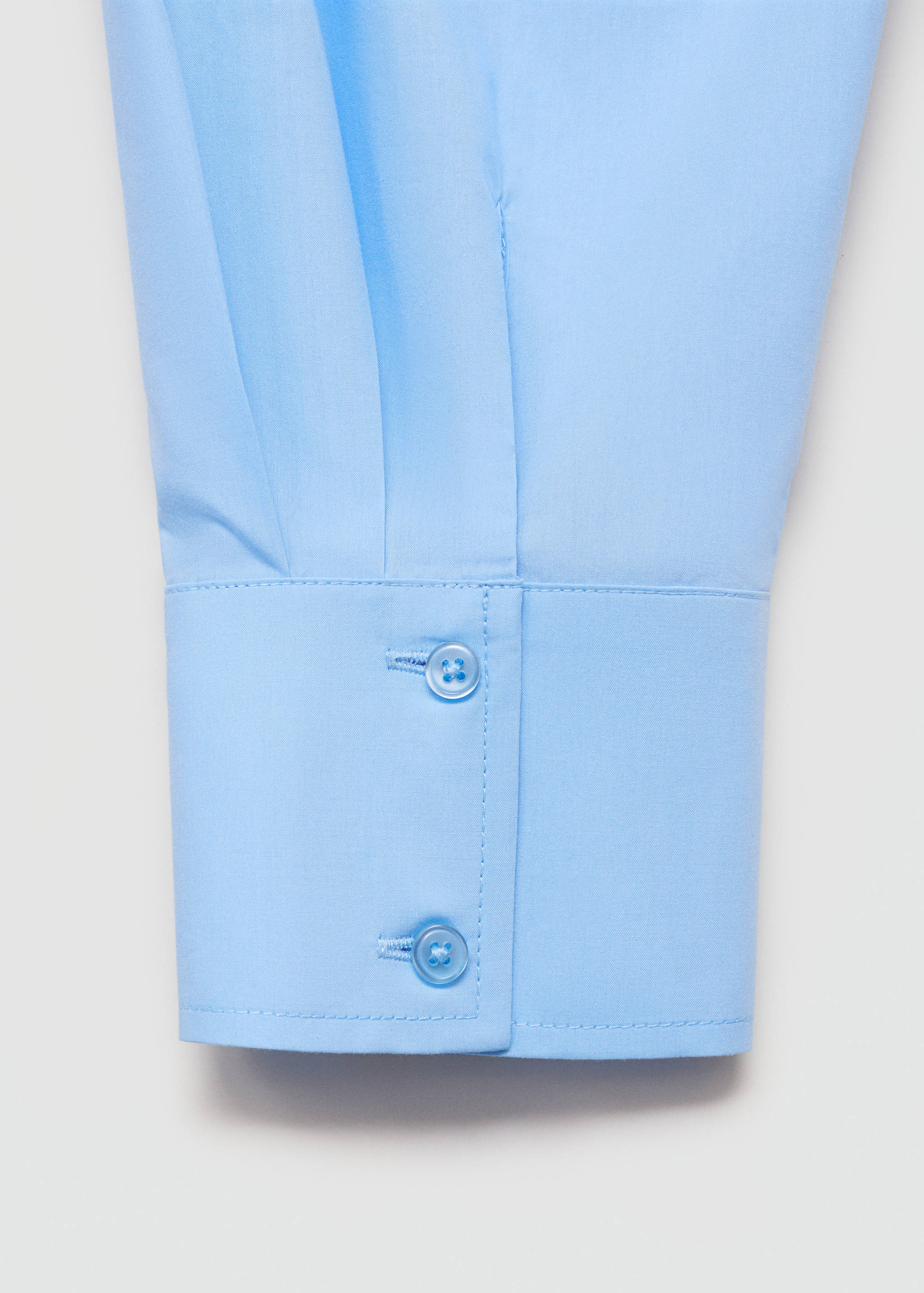 Chemise crop col polo - Détail de l'article 0