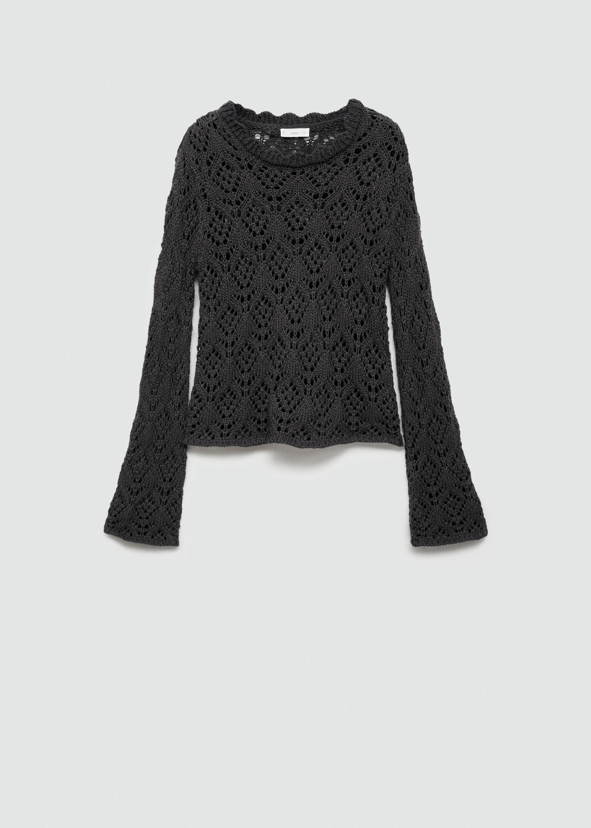 Pull en maille ajourée - Article sans modèle