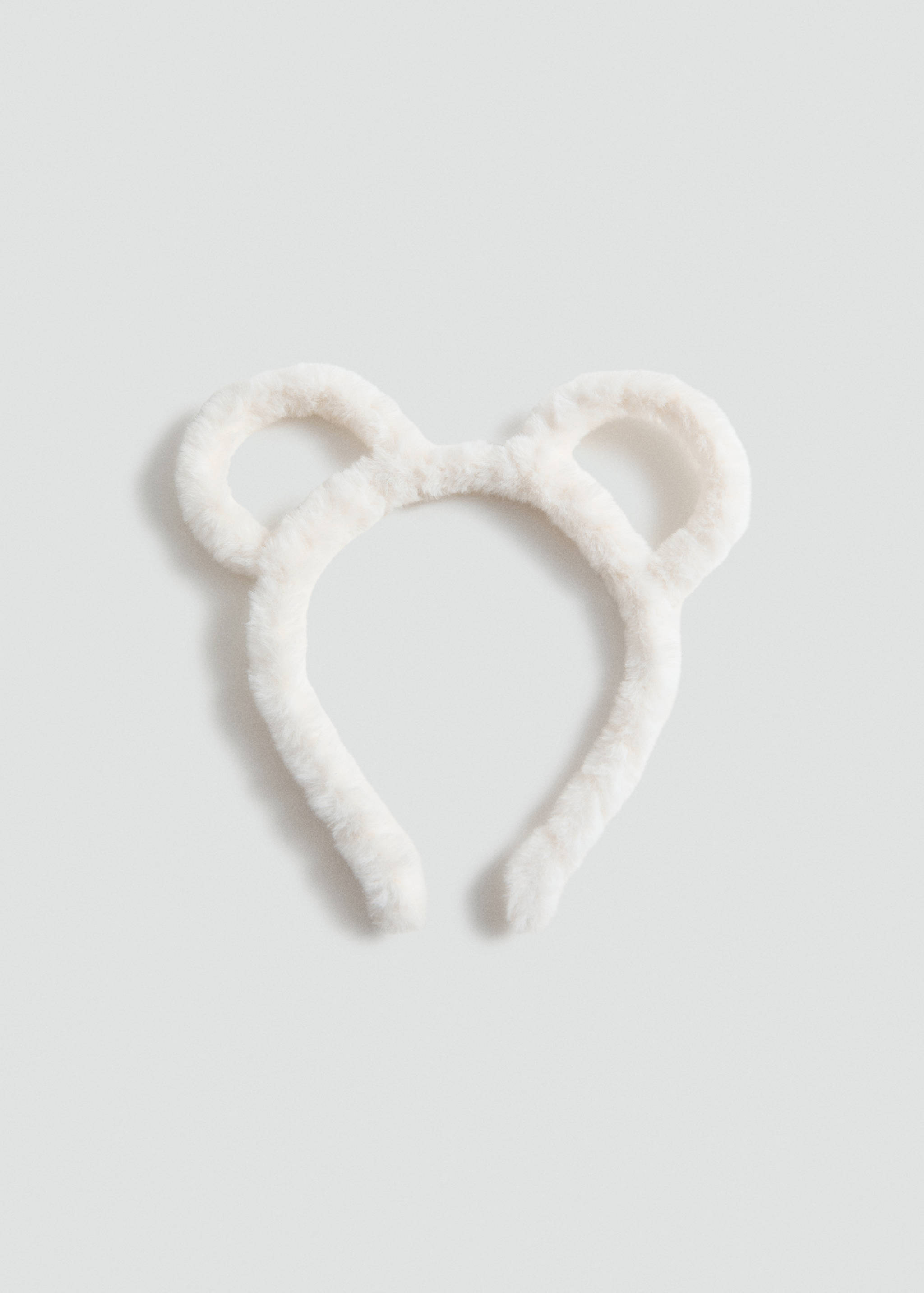 Fur-effect hairband with ears - Article without model