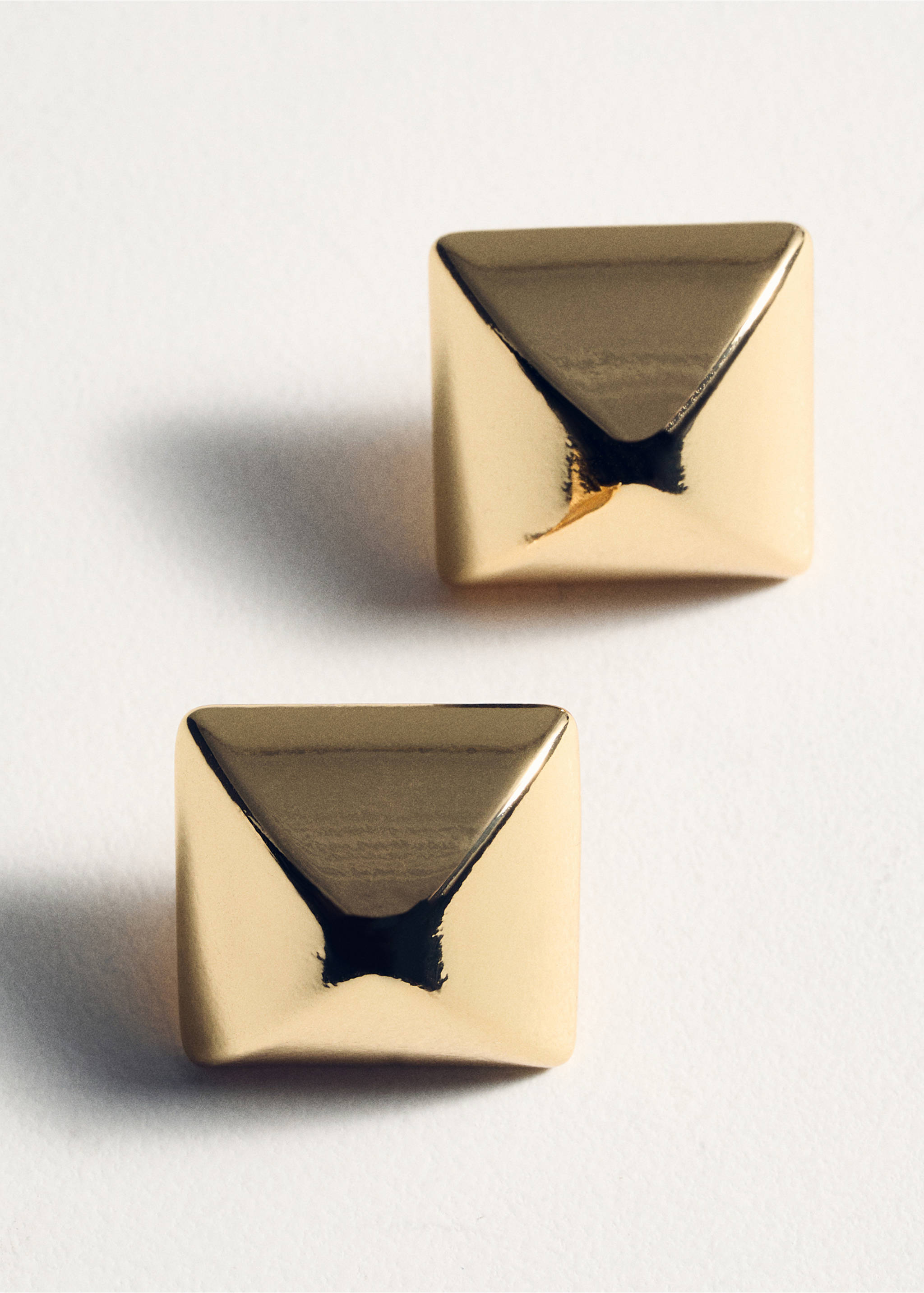 Pendientes geométricos - Detalle del artículo 5, Oro. Ref: 77024053-00.