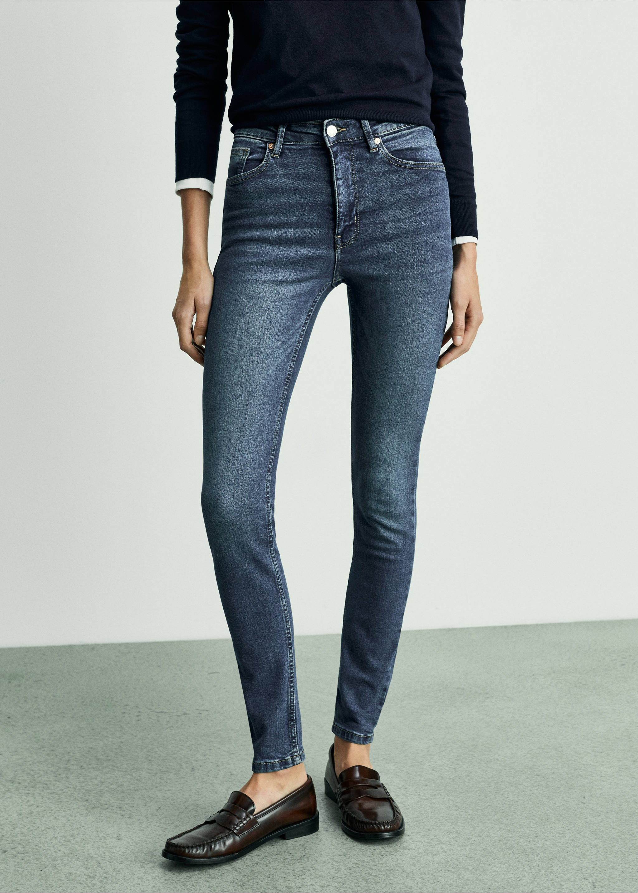 Texans skinny tir alt - Pla mig, Blau fosc. Ref: 77024061-00.