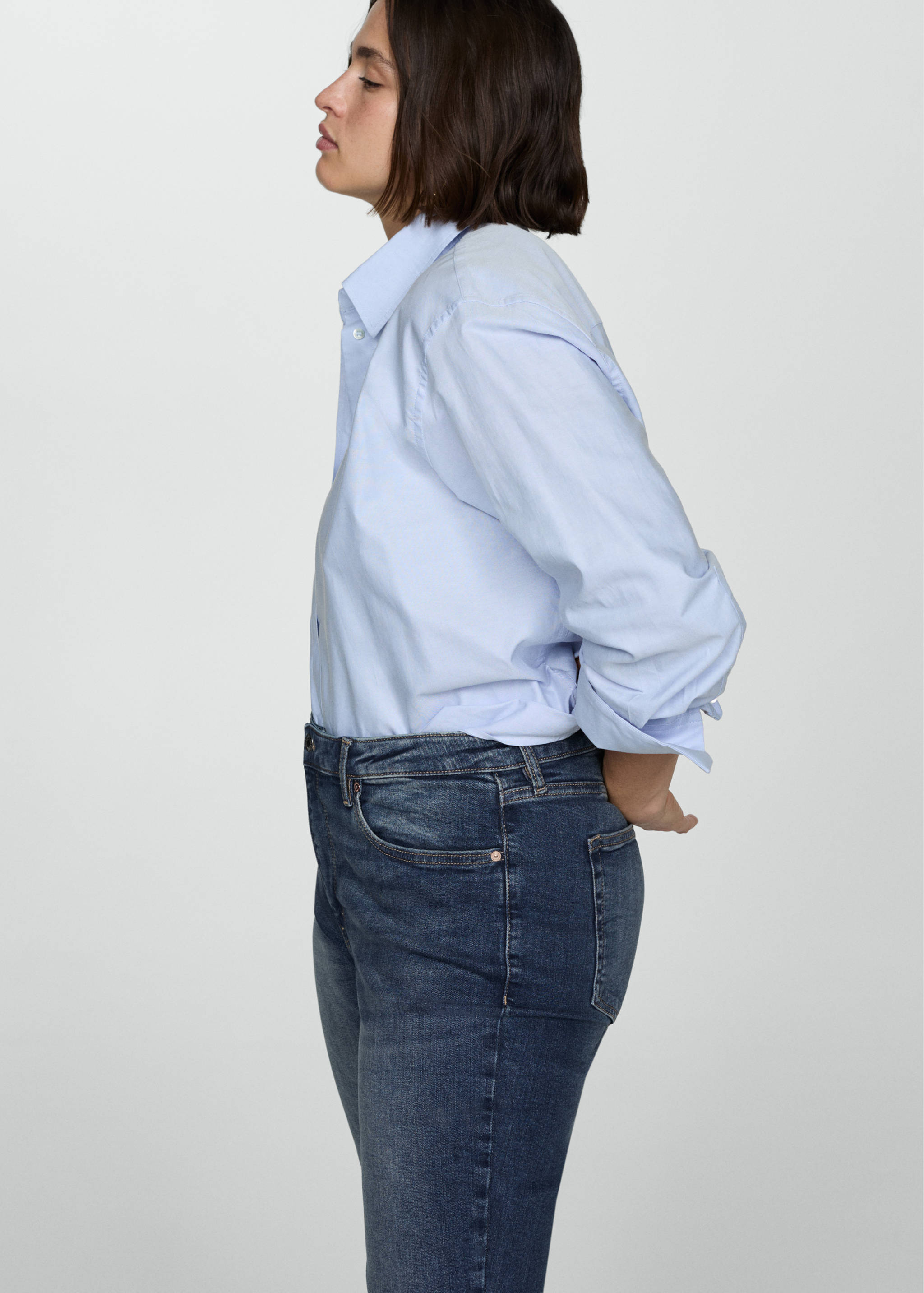 Skinny magas derekú farmer - A termék adatai 5